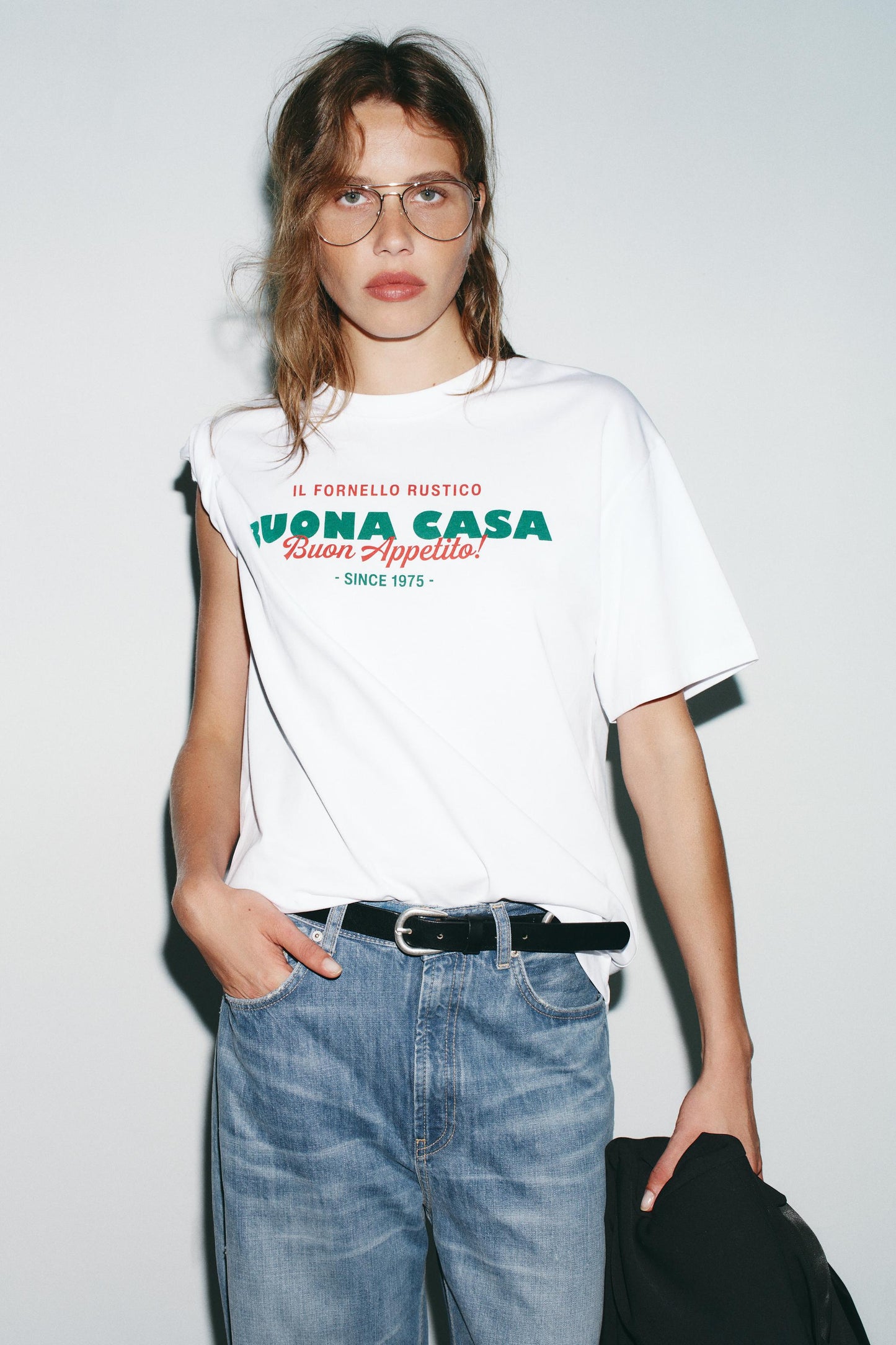 TEXT PRINT T-SHIRT