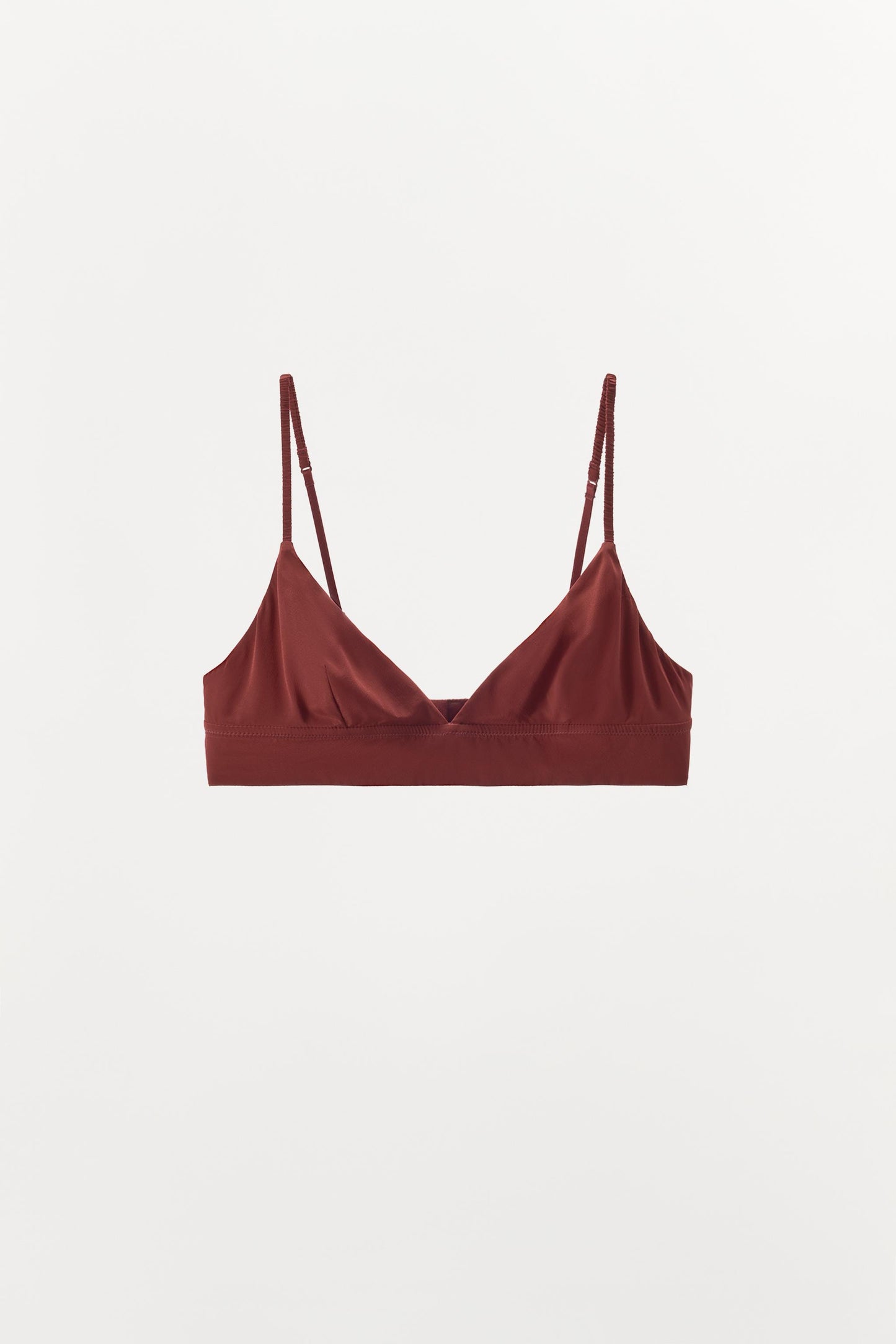 LIMITED EDITION SILK TRIANGLE BRALETTE