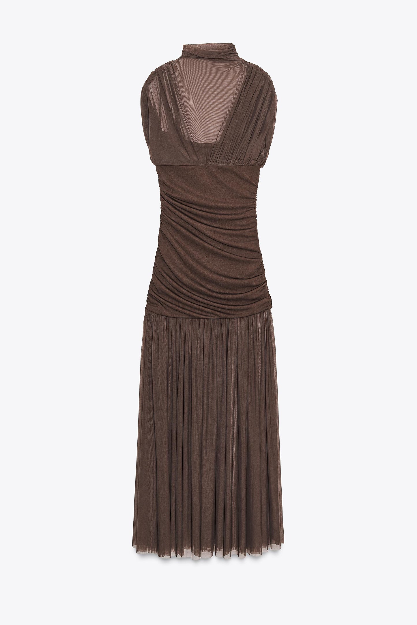 COMBINATION TULLE DRESS