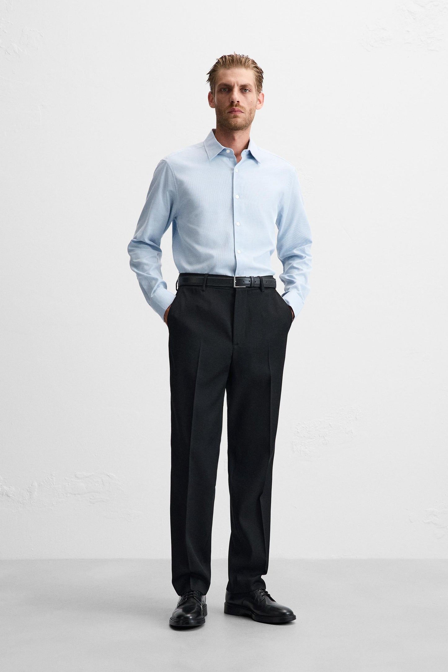 EASY CARE TEXTURED SHIRT