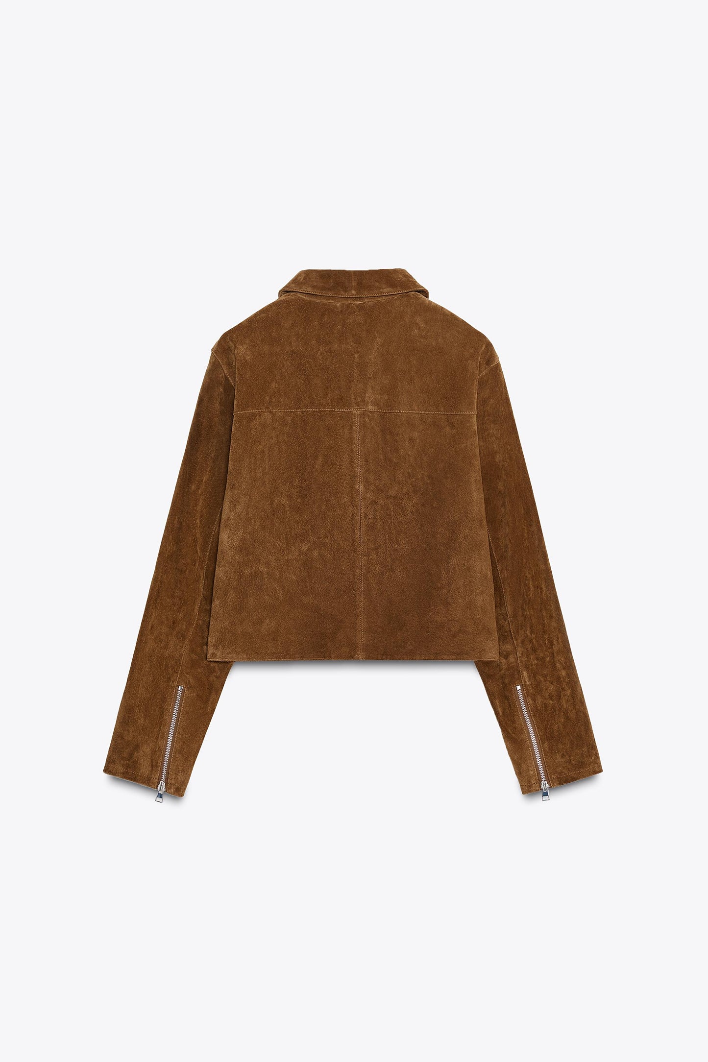 100% LEATHER SHORT JACKET