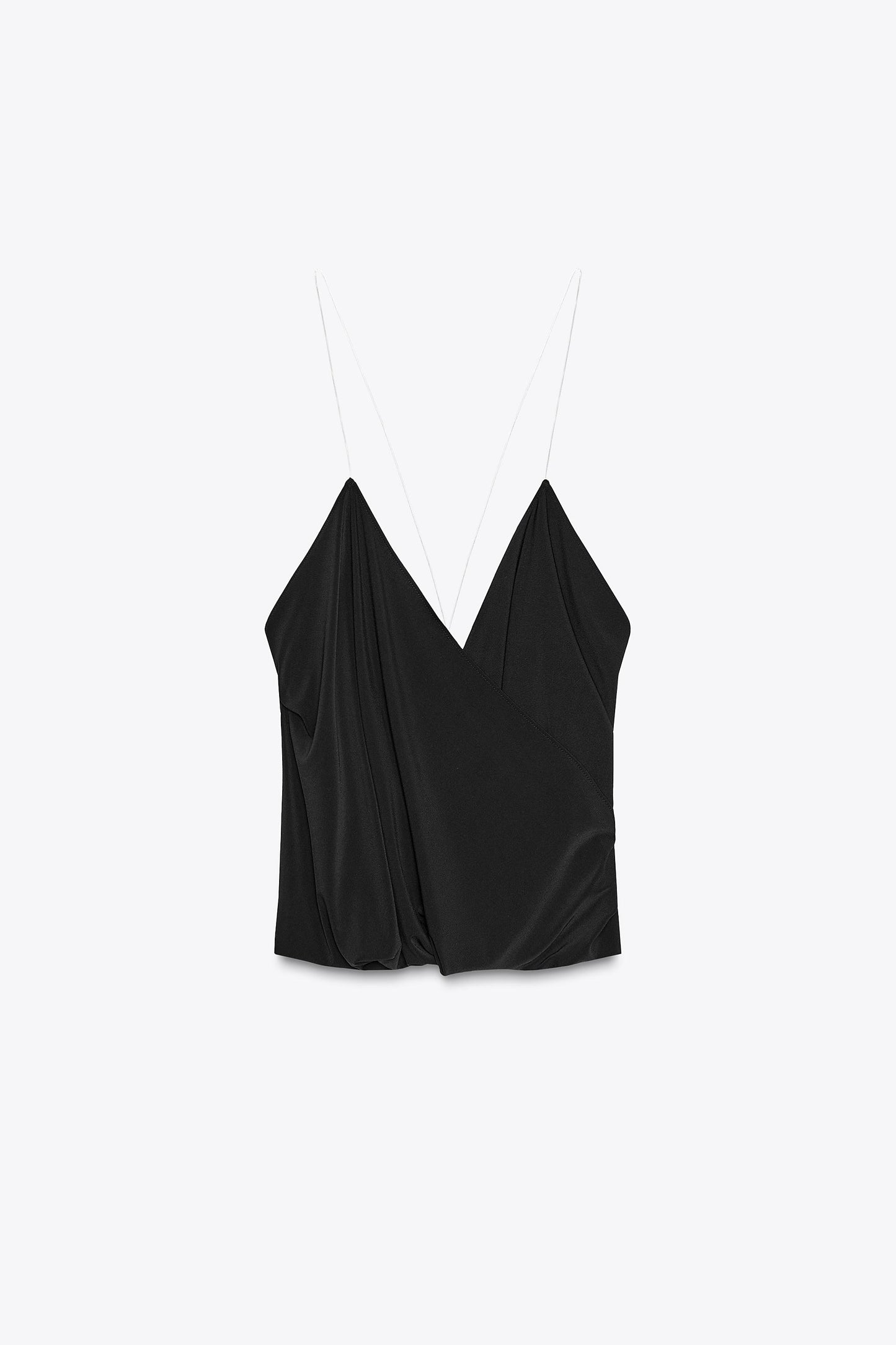 TRANSPARENT STRAP TOP