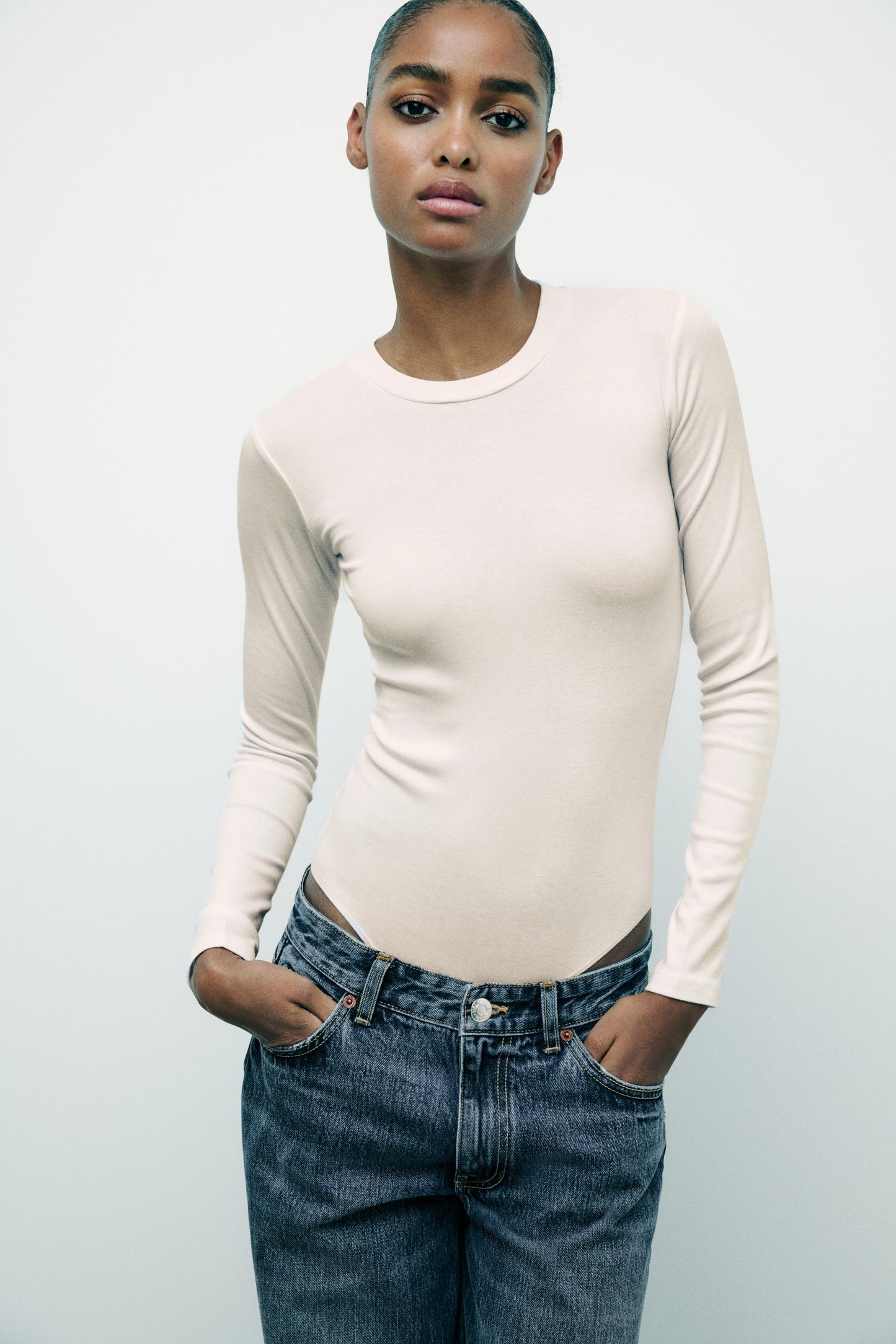 COTTON MODAL BODYSUIT