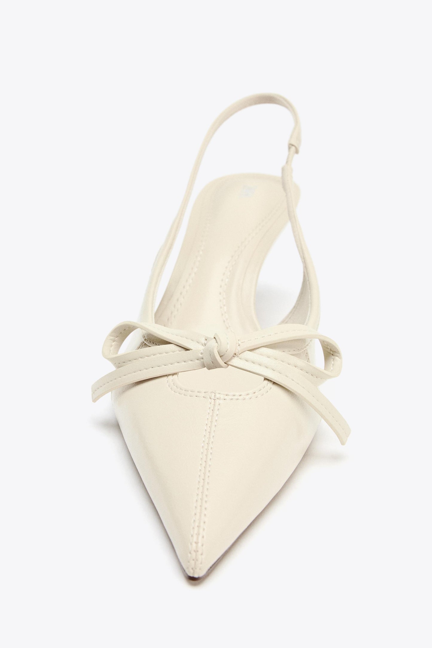 BOW SLINGBACK SHOES