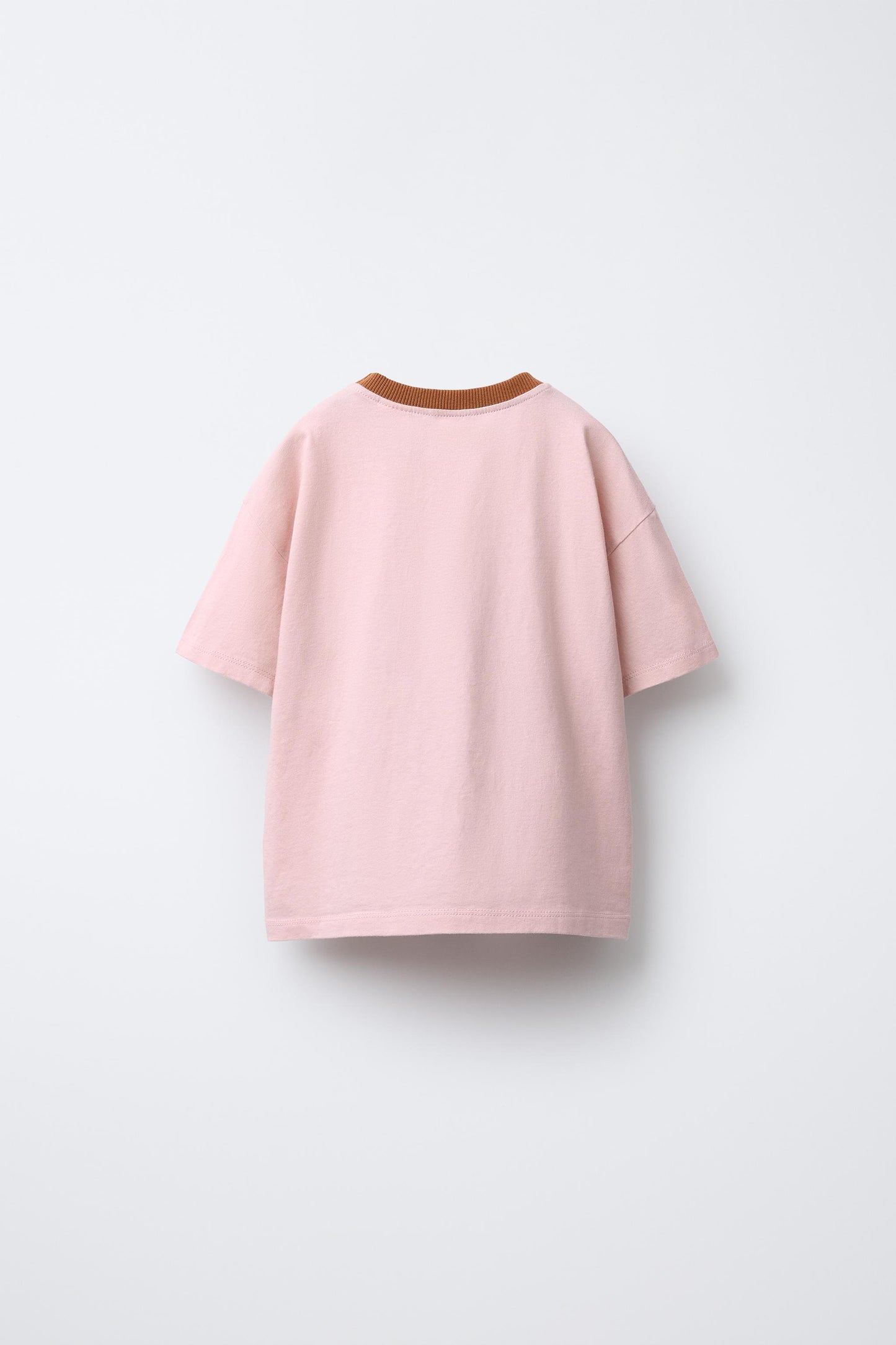 CONTRAST PRINT T-SHIRT