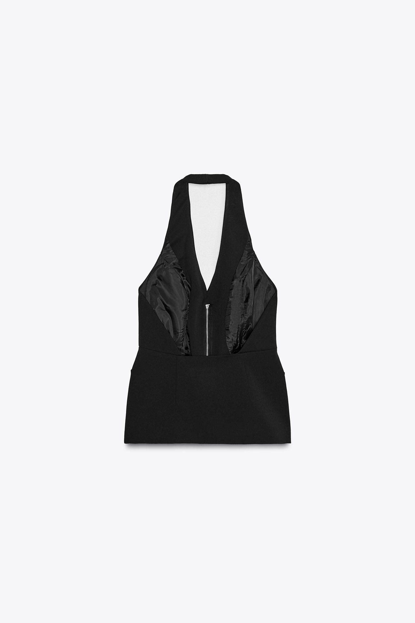 HALTER VEST WITH FLAPS