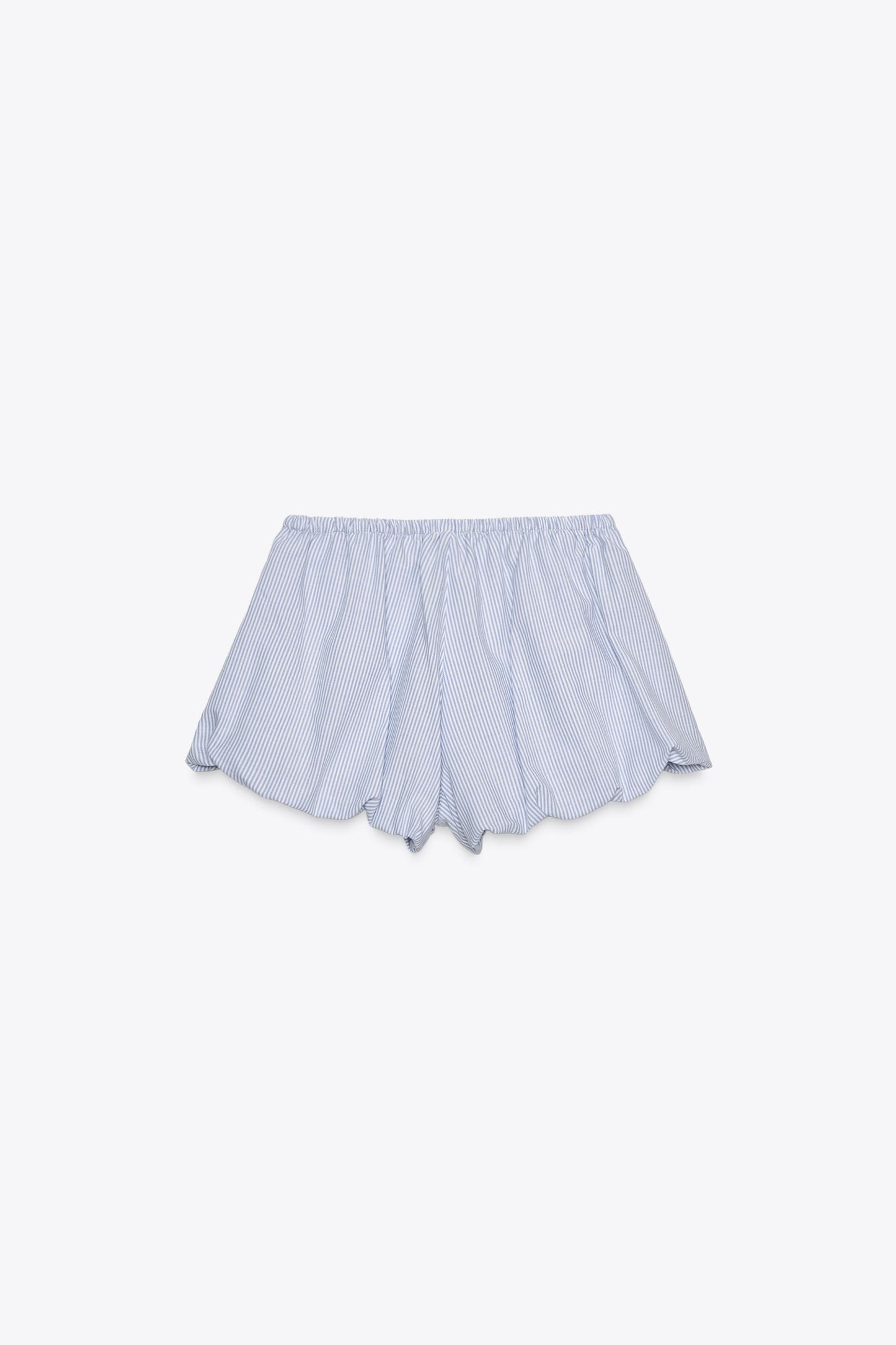 STRIPED CULOTTE SHORTS