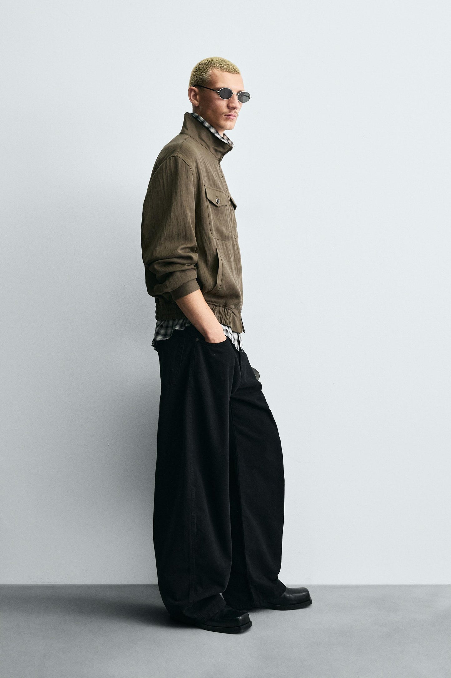 RELAXED FIT FLOWY JACKET