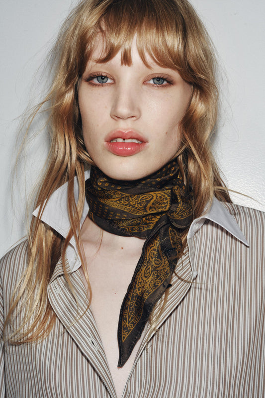 SATIN PRINTED BANDANA