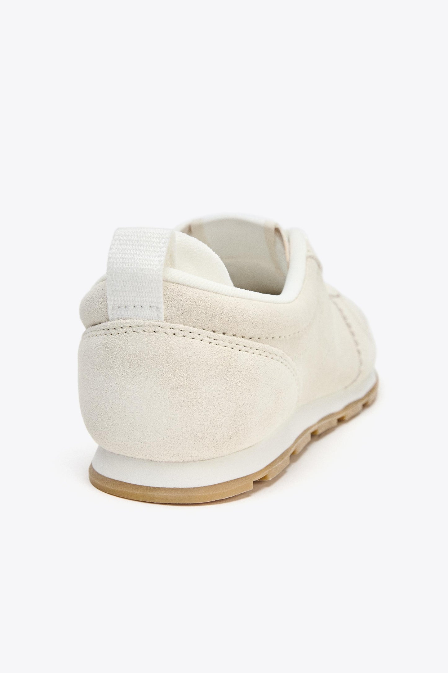SPLIT LEATHER RUNNING SNEAKERS