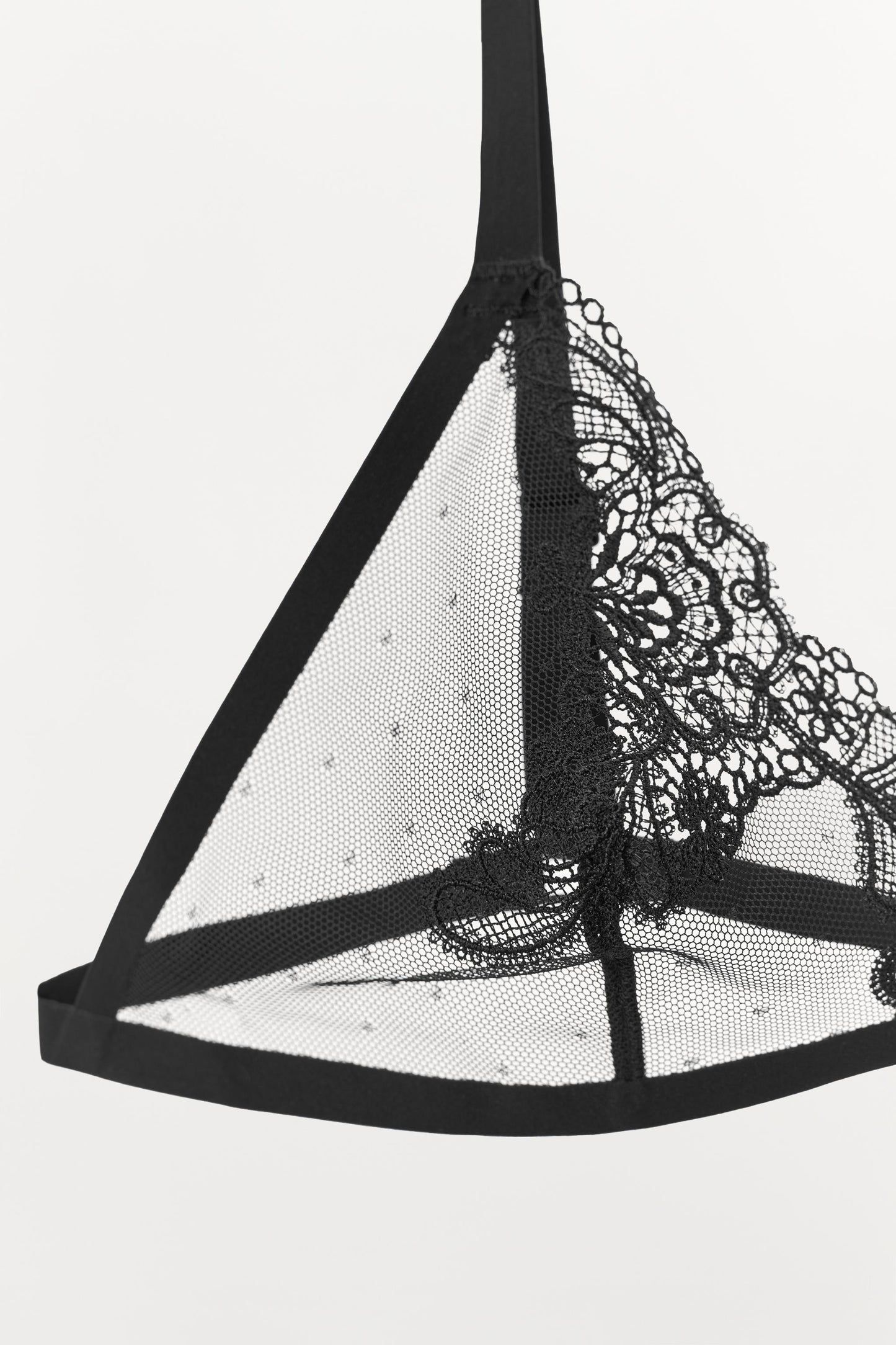 LACE TRIANGLE BRALETTE