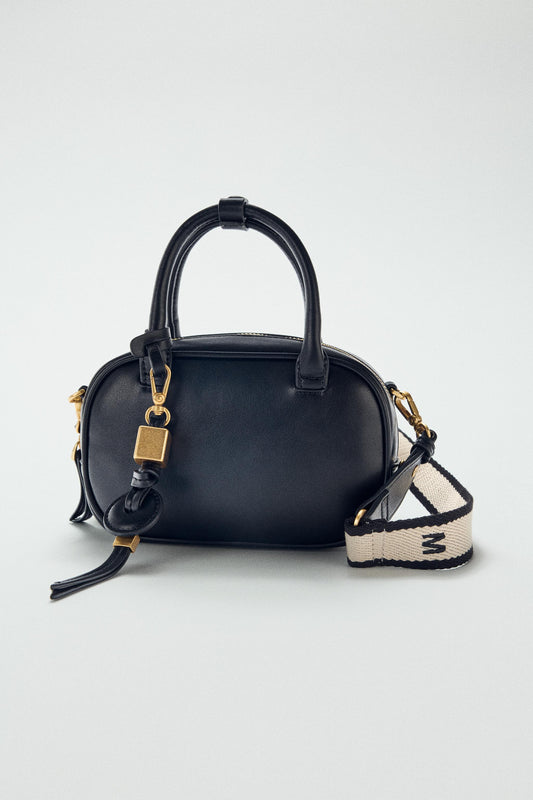 MINI TOPSTITCHED BAG