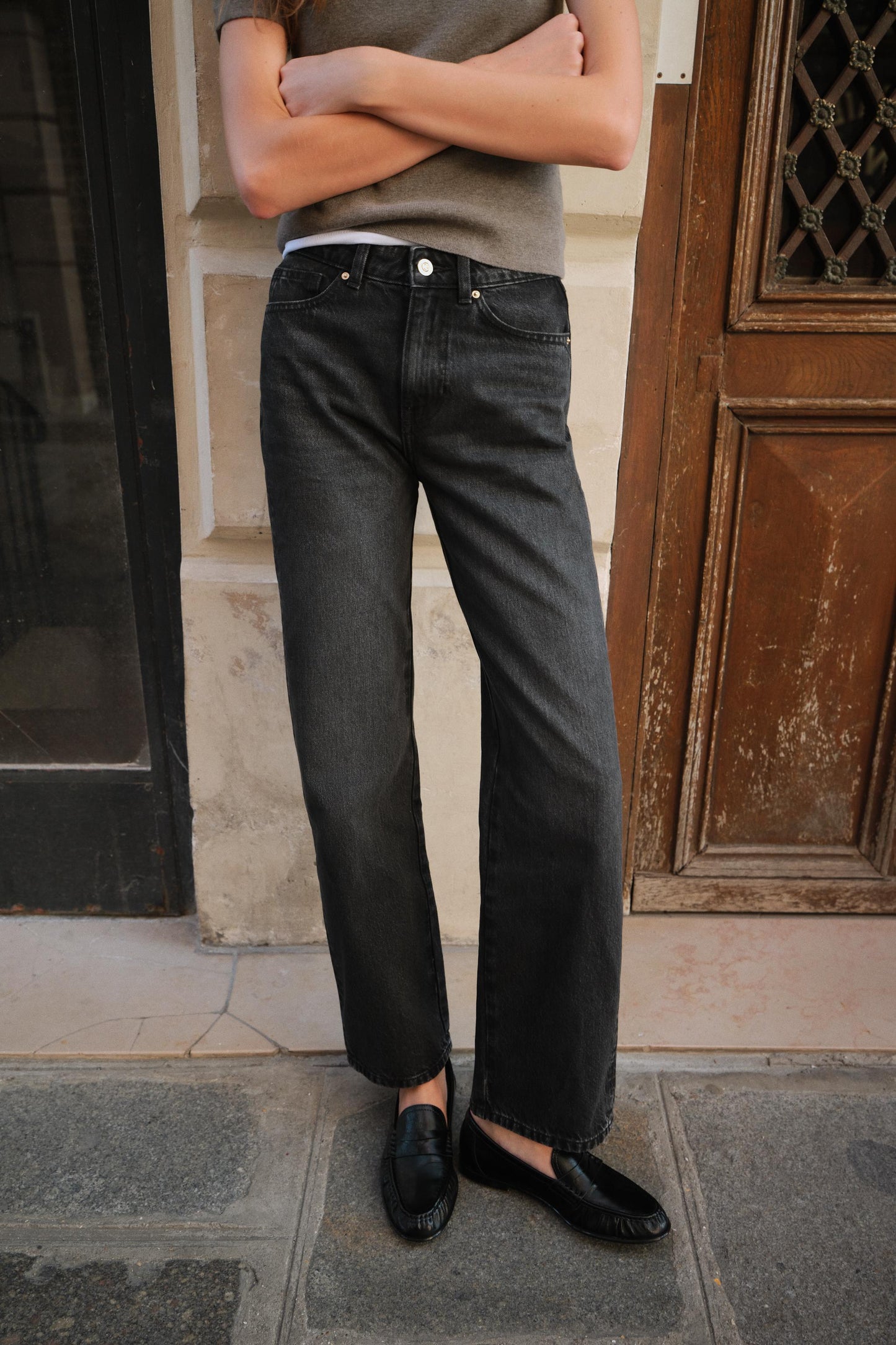 SOFT RUCHED LOAFERS