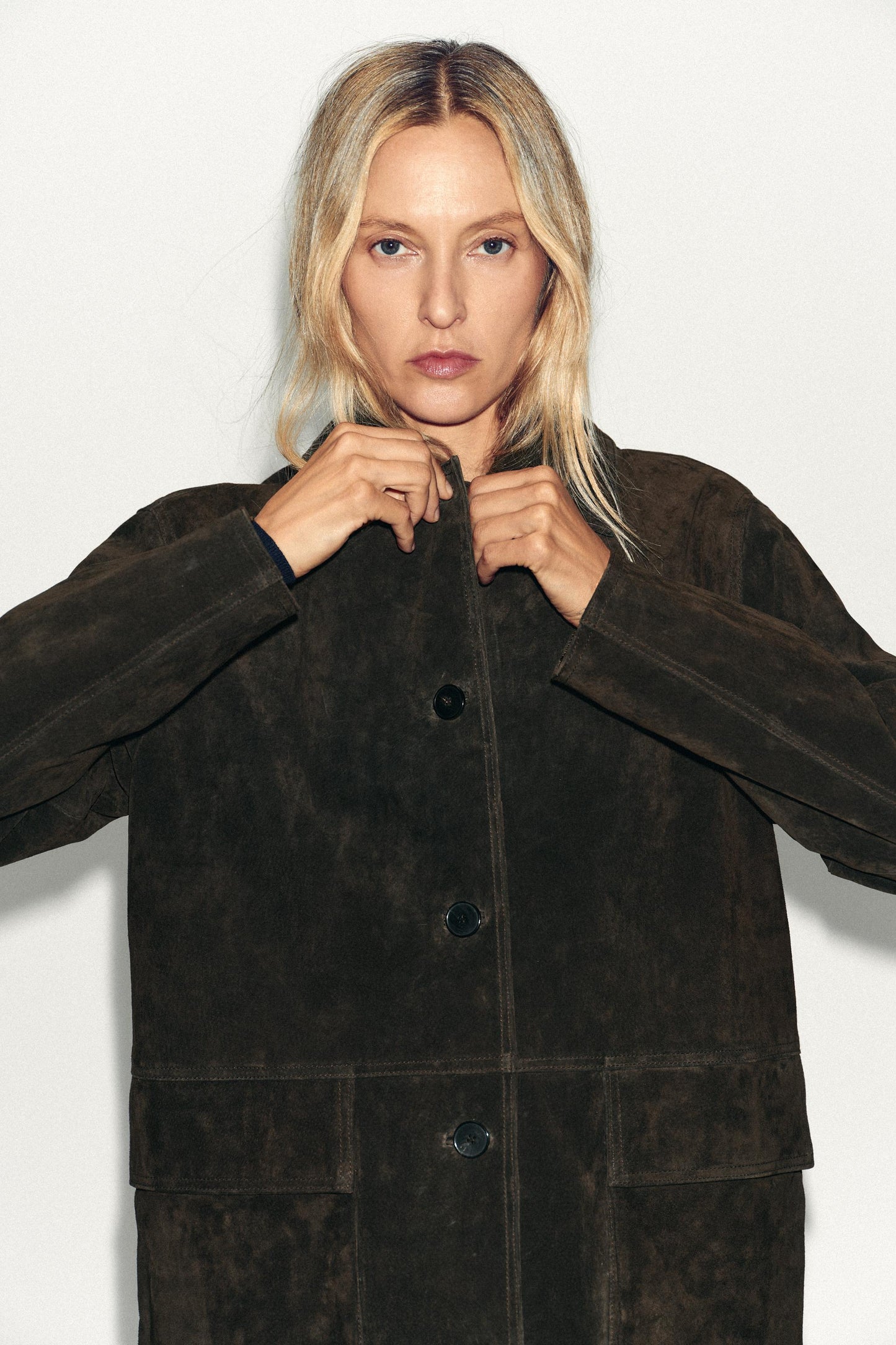 100% SUEDE JACKET