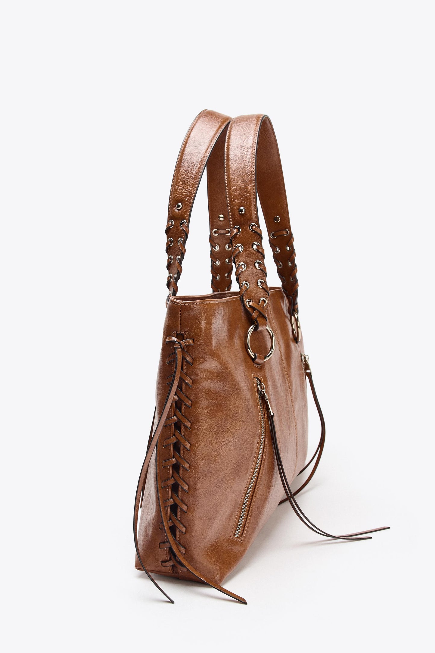 FRINGED TOTE BAG