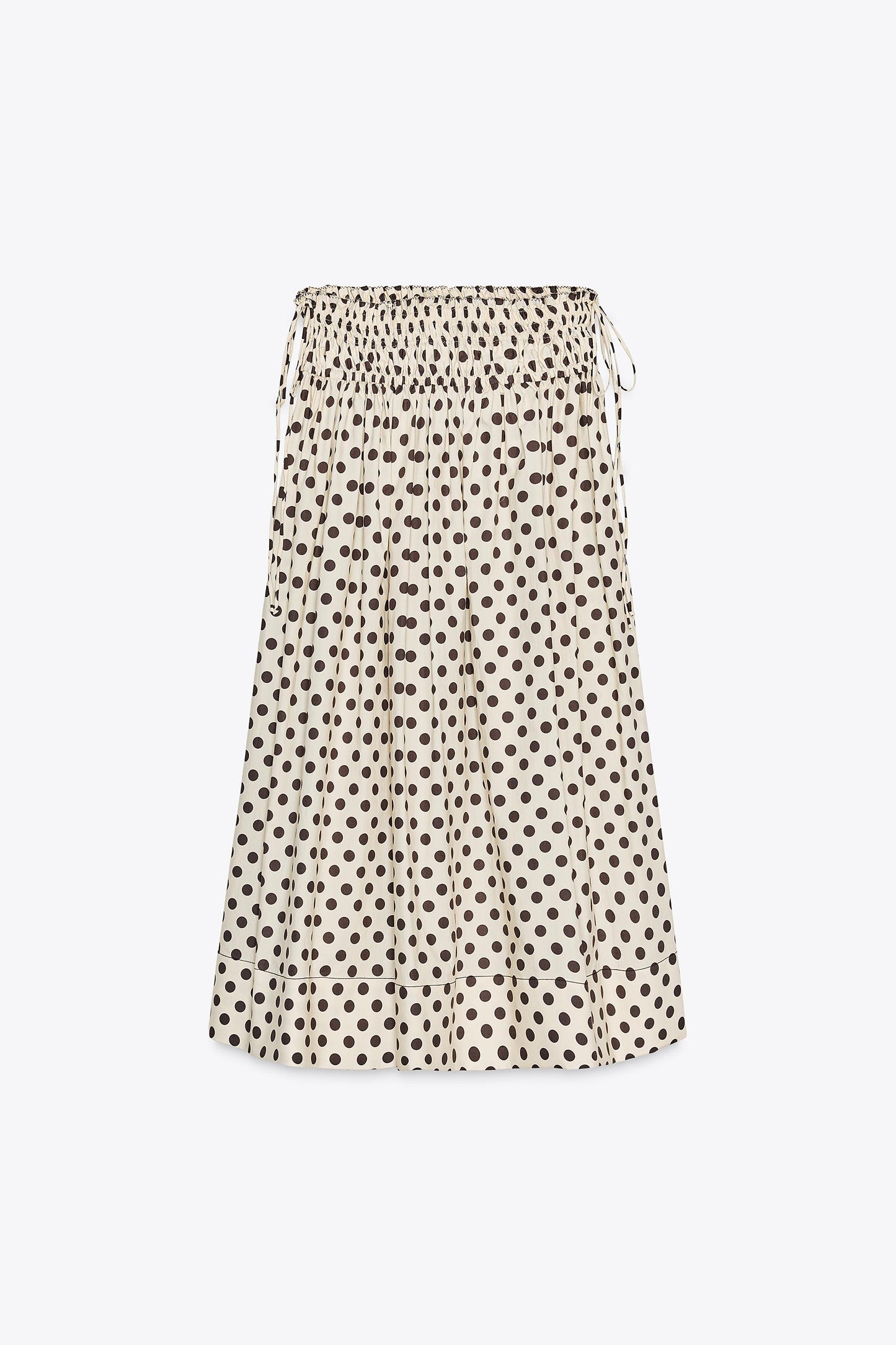 ZW COLLECTION POLKA DOT MIDI SKIRT