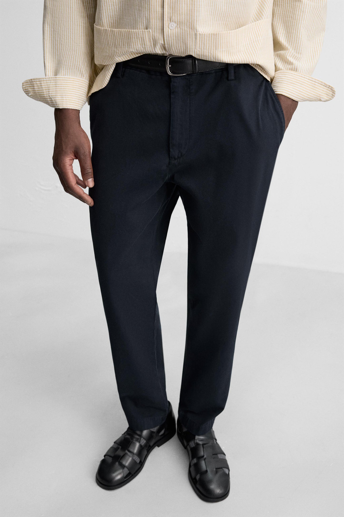 TWILL CHINO PANTS
