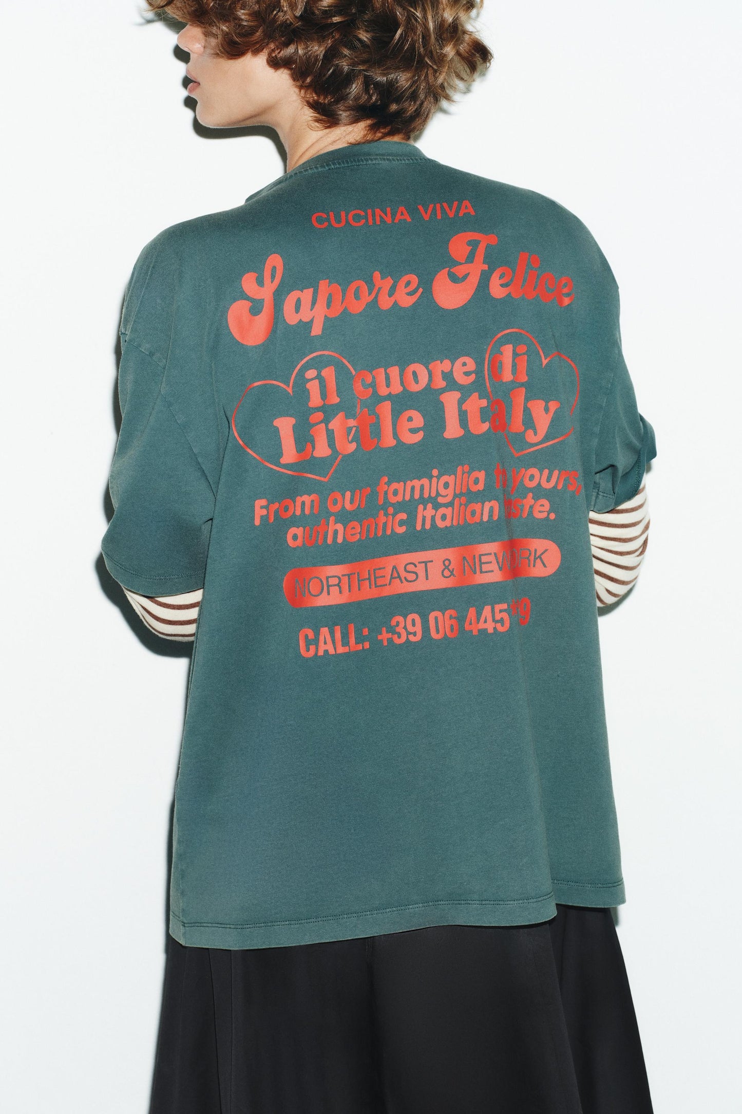 TEXT PRINT T-SHIRT