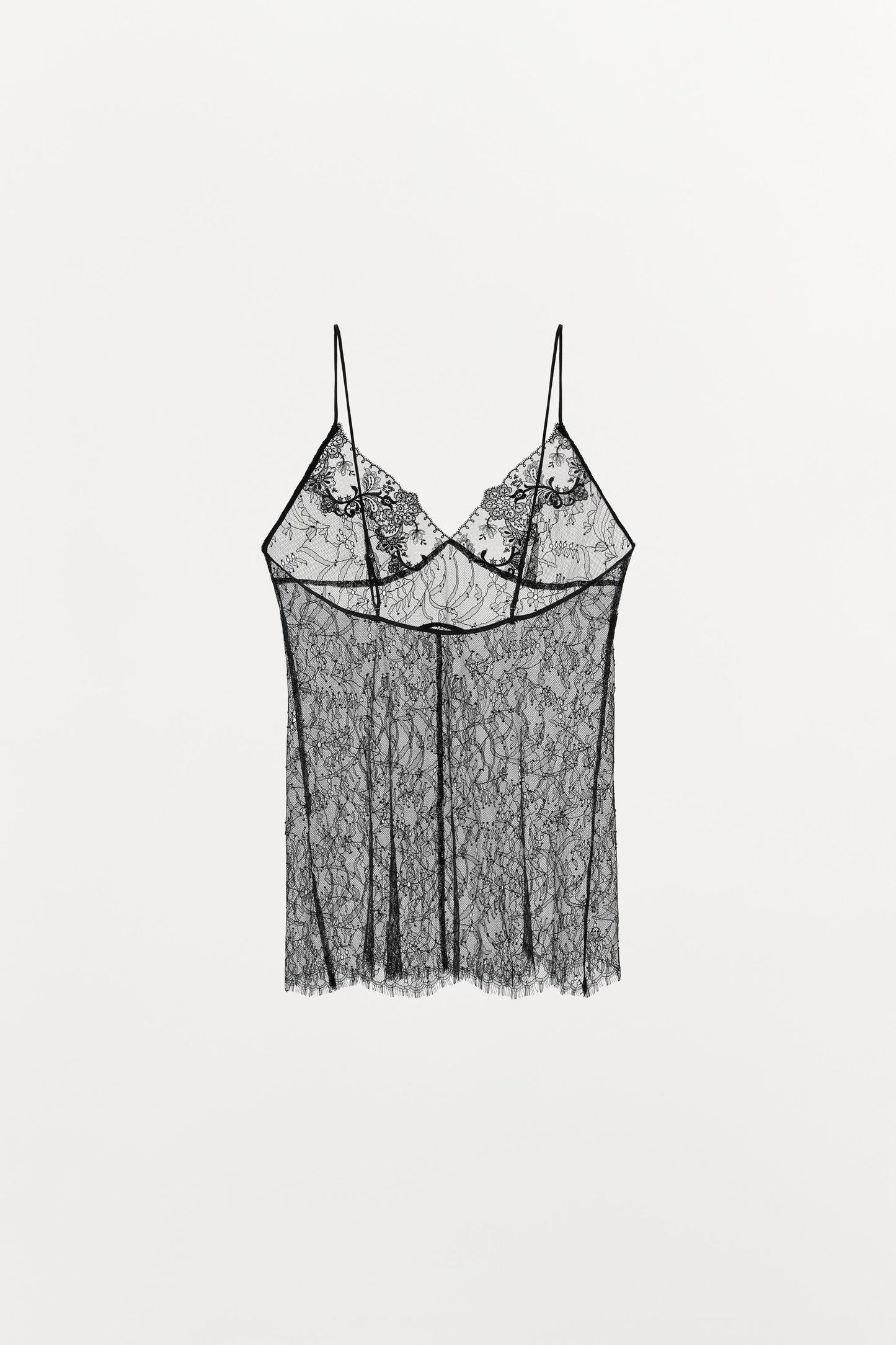 LACE STRAPPY TOP