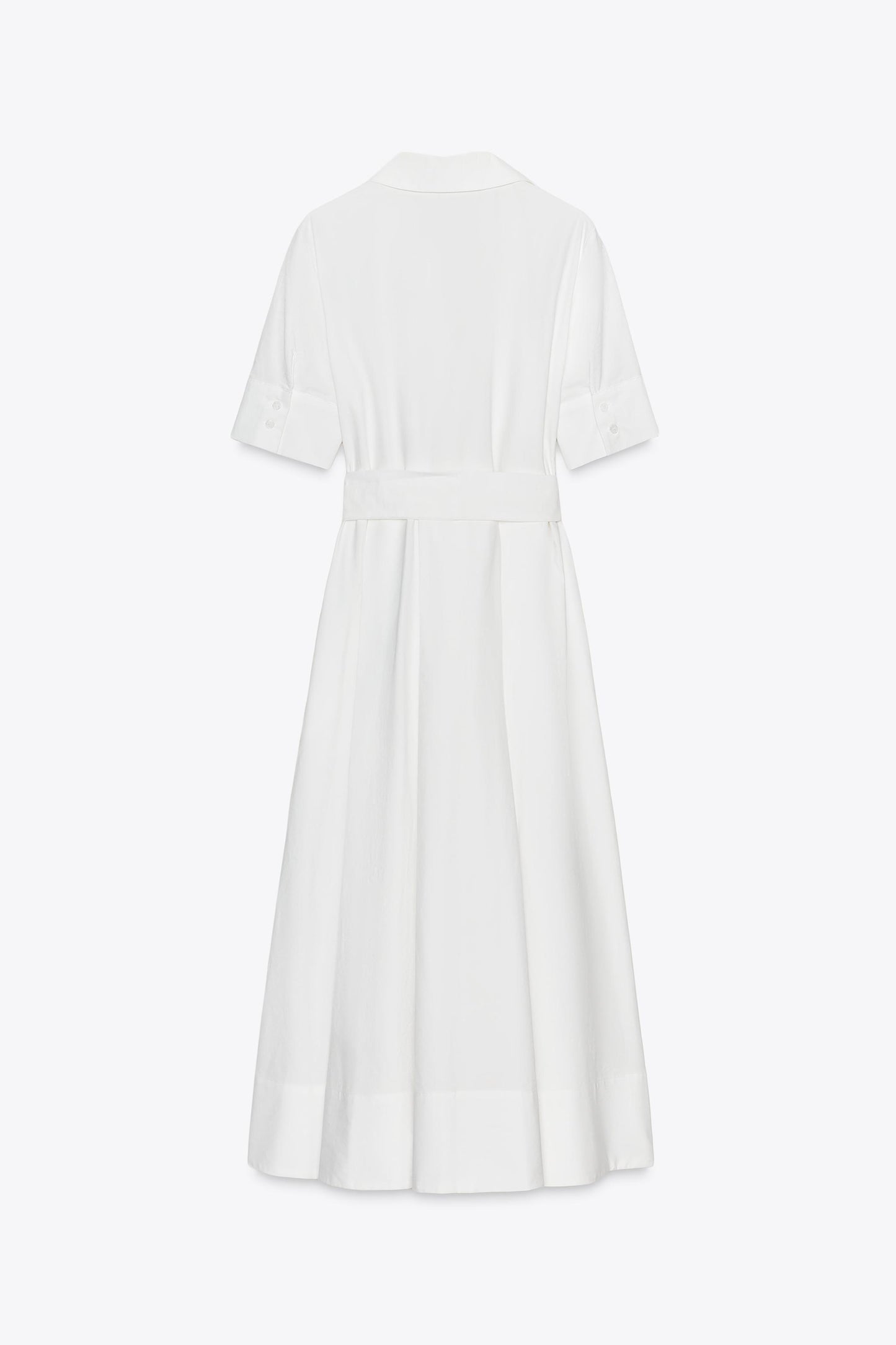 ZW COLLECTION POPLIN MIDI DRESS