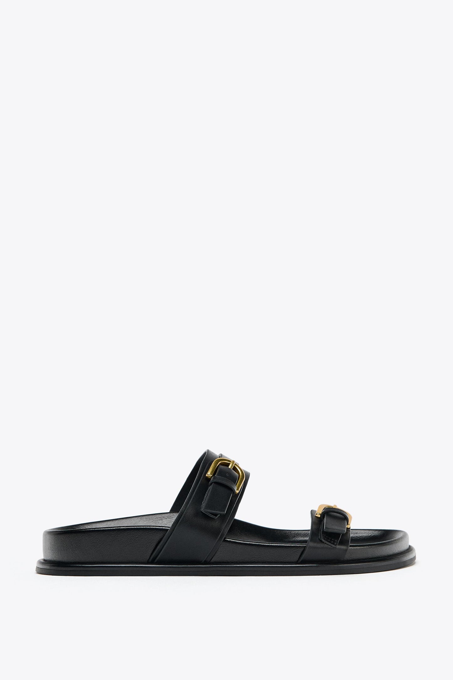BUCKLED SANDALS