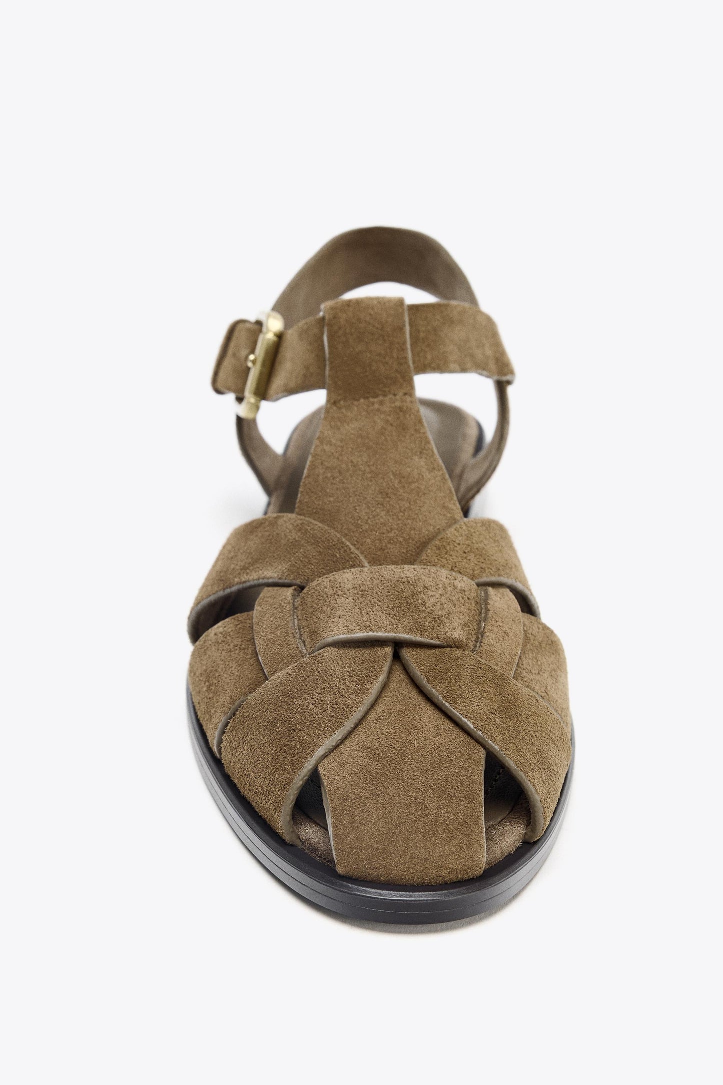 SPLIT LEATHER FISHERMAN SANDALS