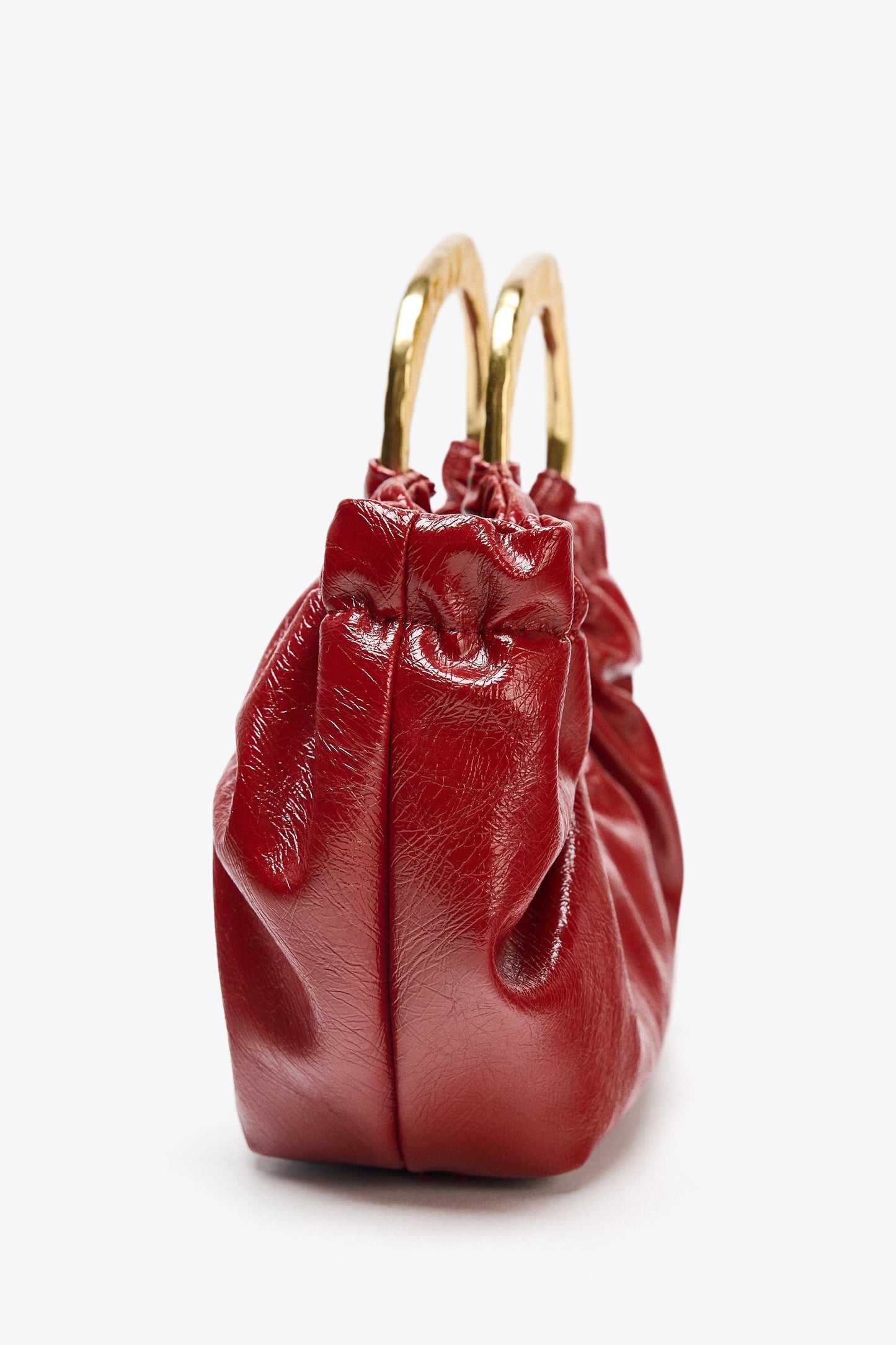 RUCHED HANDBAG