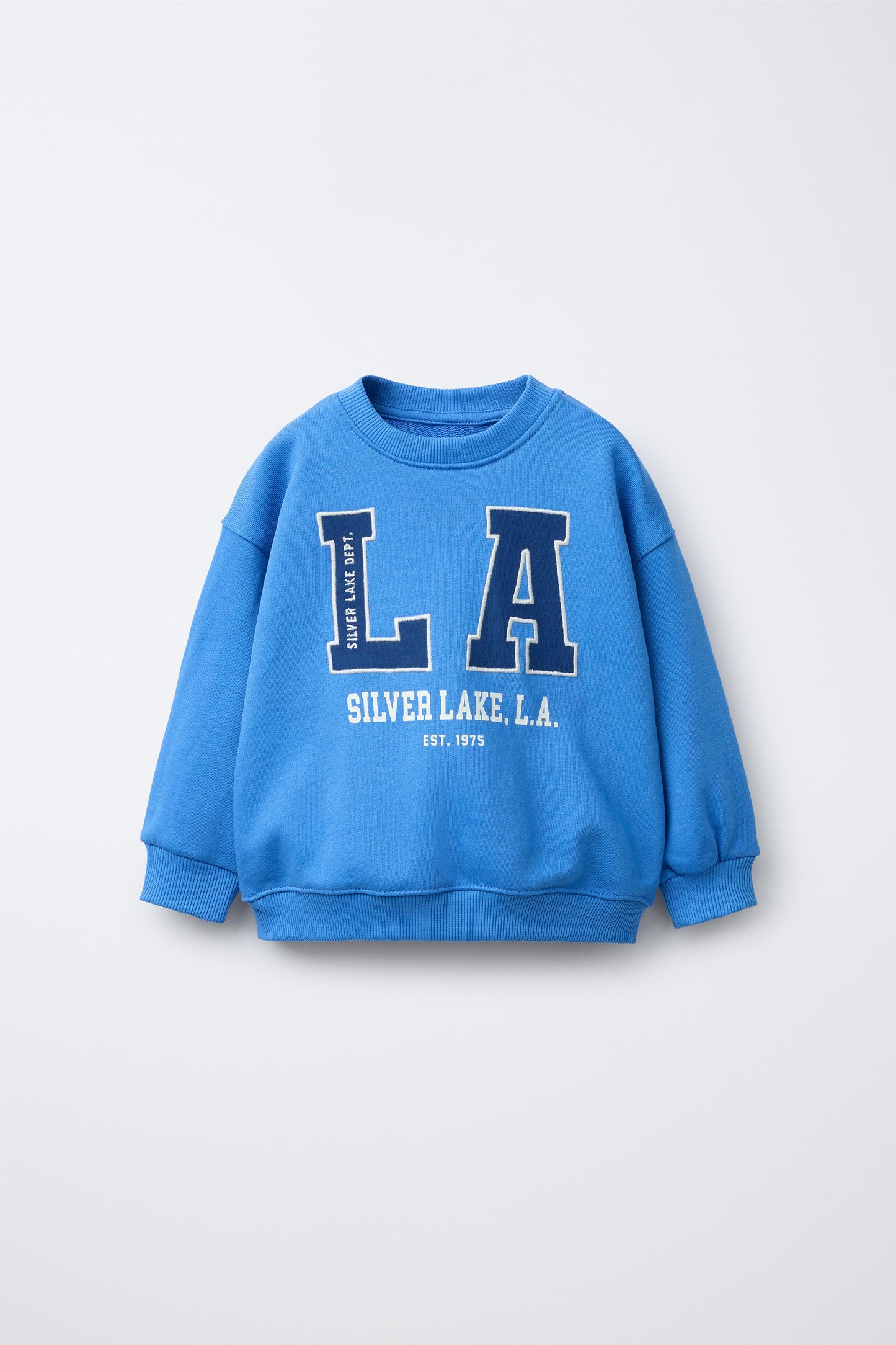 EMBROIDERED TEXT SWEATSHIRT