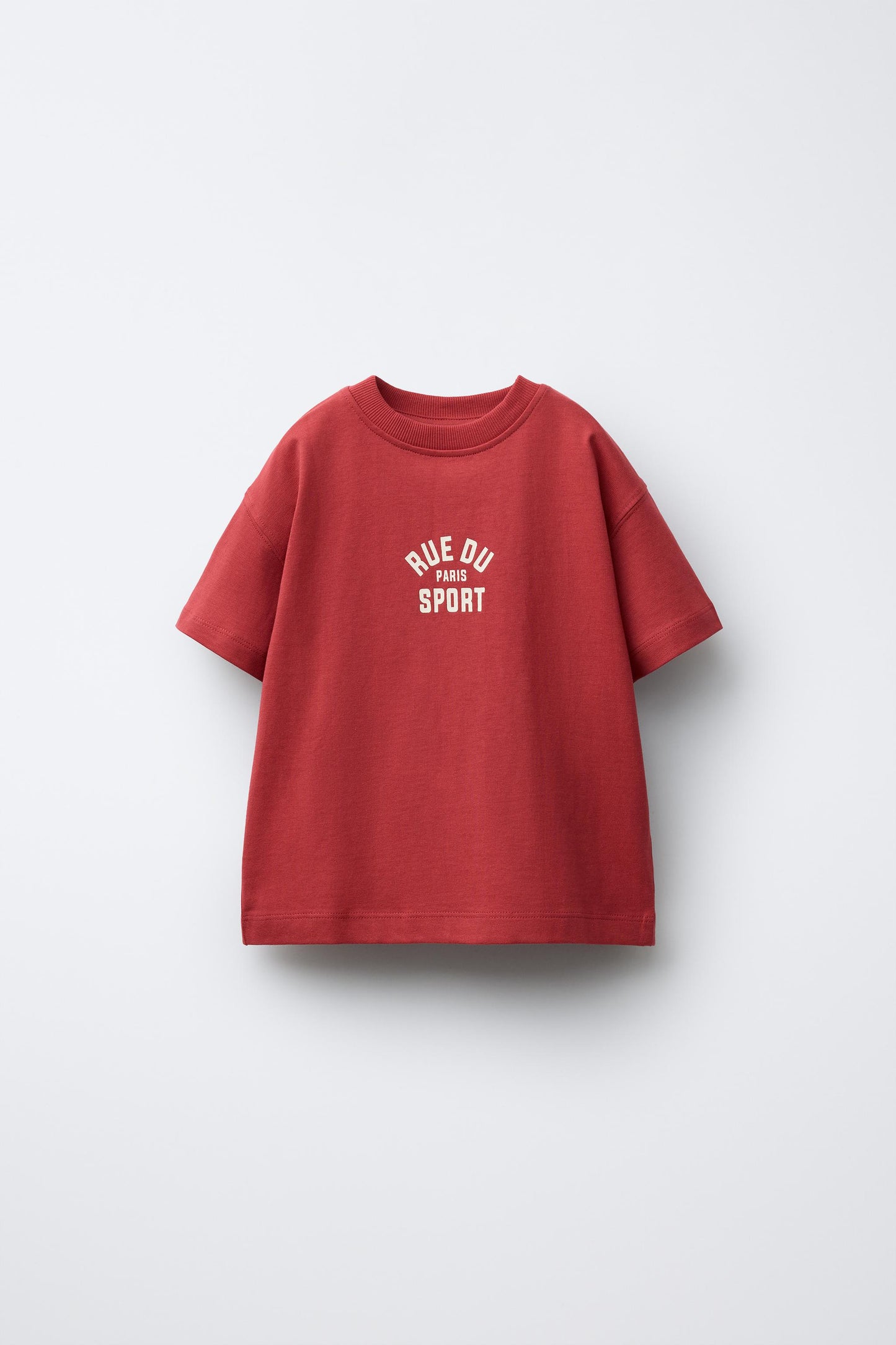 TEXT JOGGING T-SHIRT