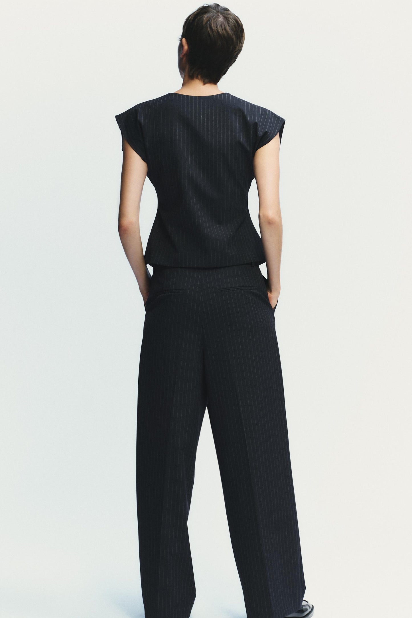 PINSTRIPE VEST