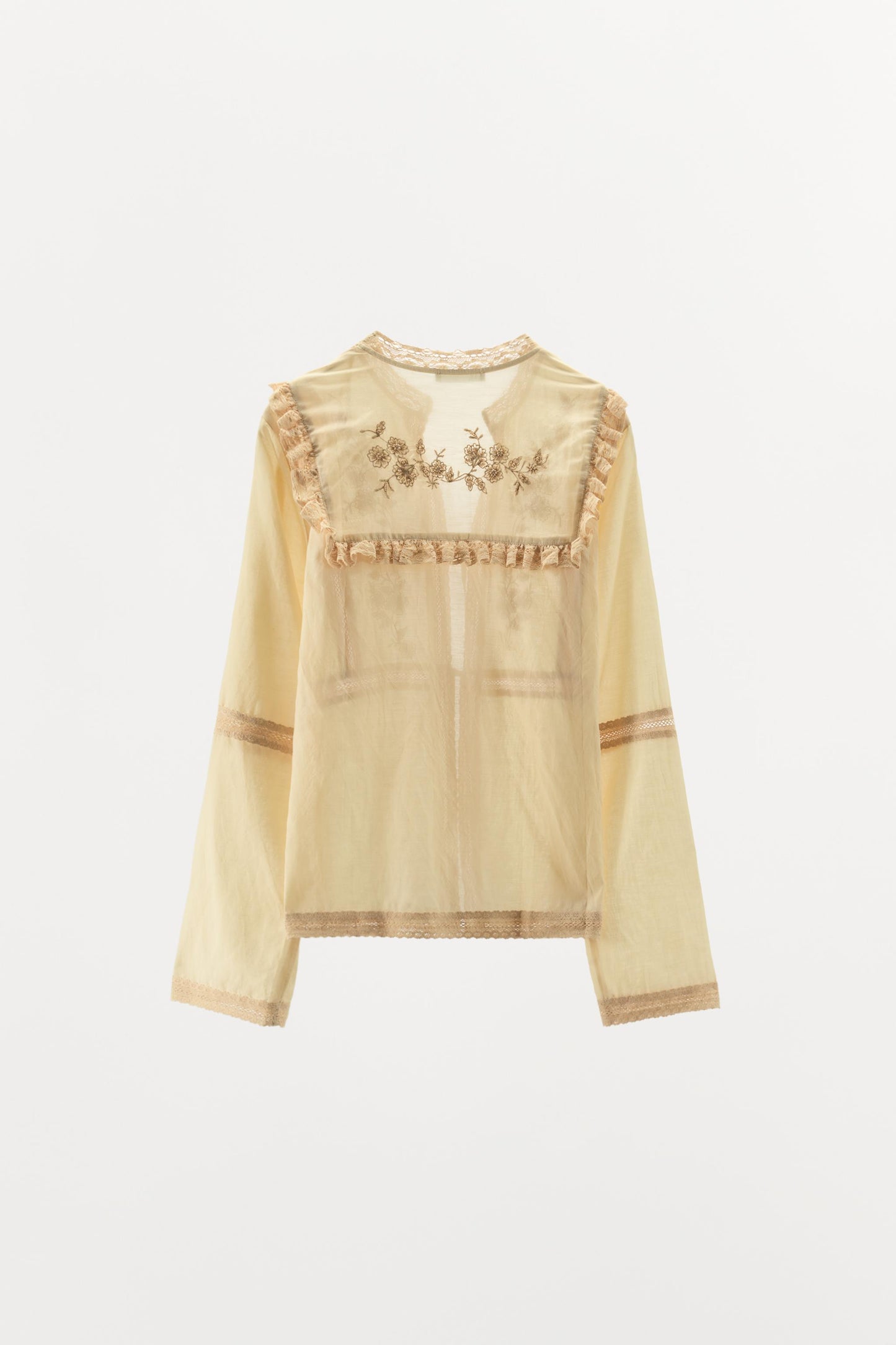 EMBROIDERED LACE BLOUSE LIMITED EDITION