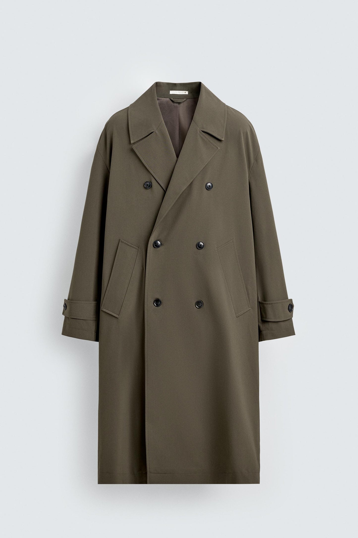 FLOWY OVERSIZED FIT TRENCH COAT