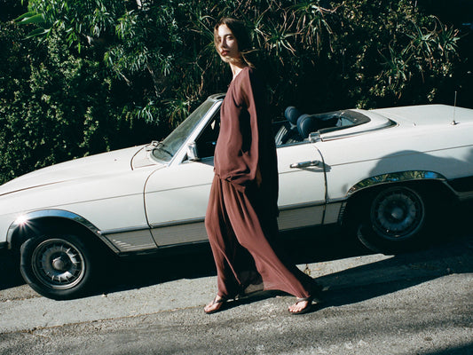 FLOWY LONG DRESS