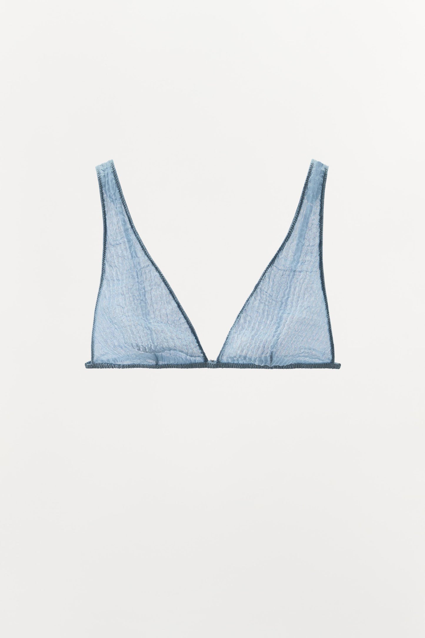 LIMITED EDITION 100% SILK CRINKLE EFFECT BRALETTE