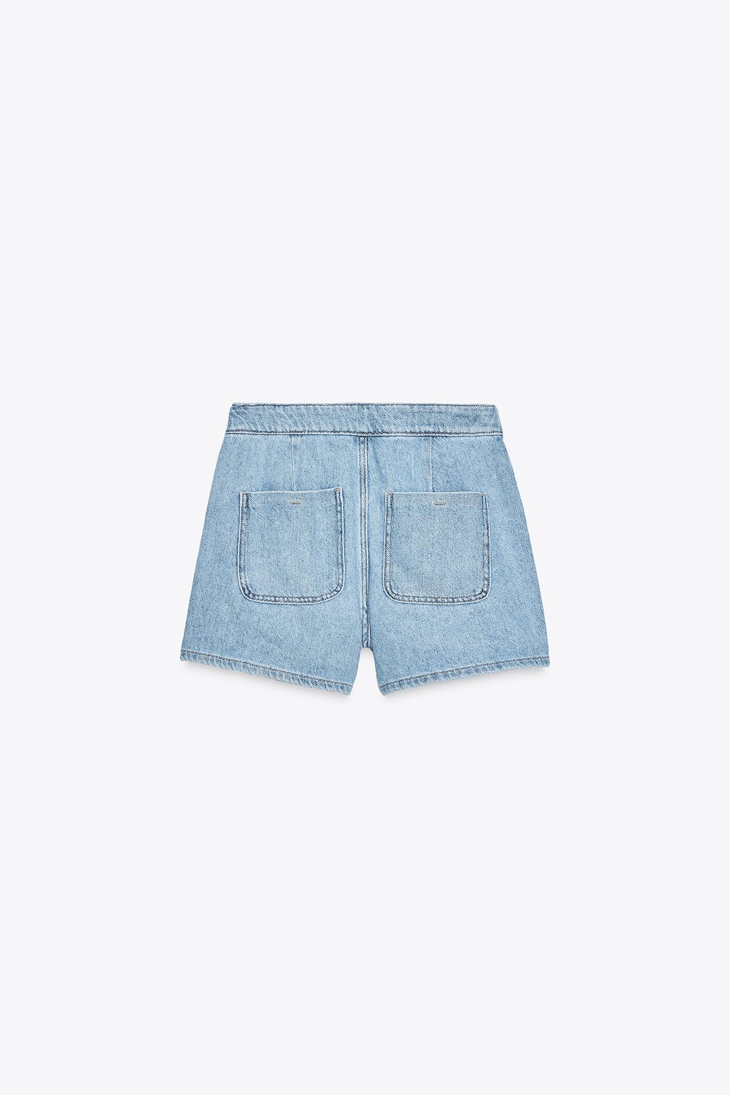 Z1975 CROSSOVER BUTTON DENIM SKORT