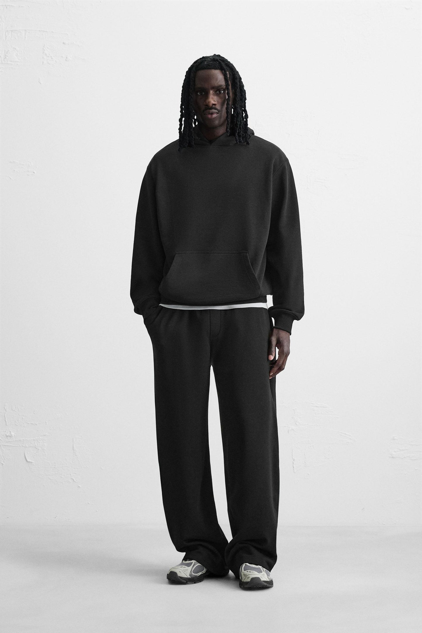 WIDE FIT JOGGER PANTS