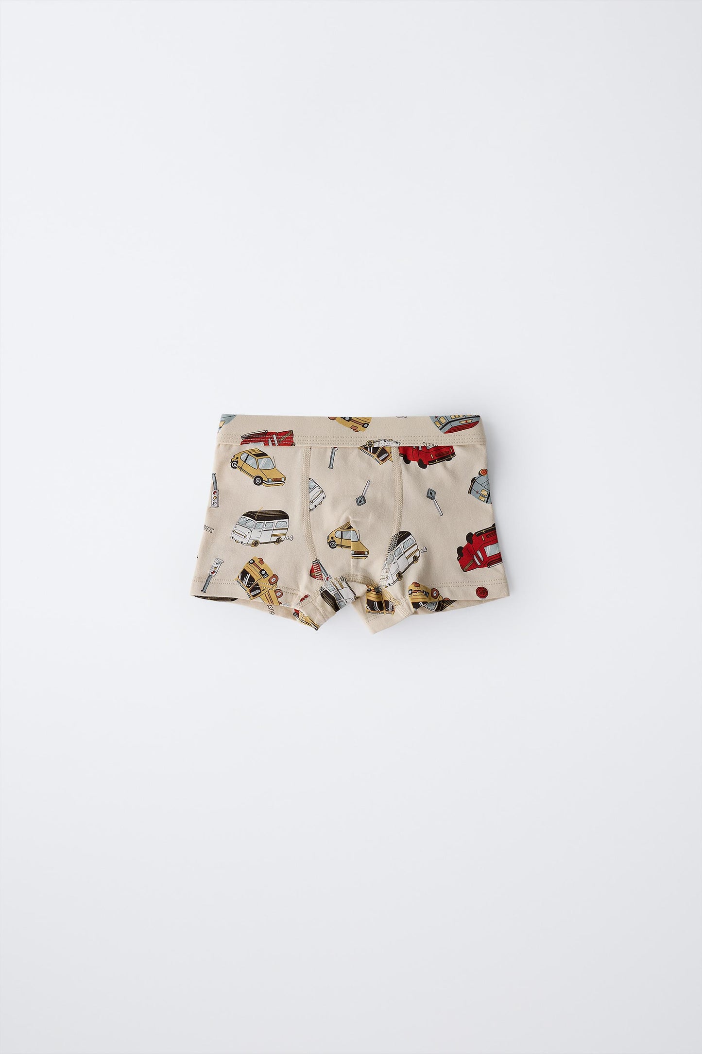 3-6 YEARS/ FIVE-PACK OF CAR BOXERS