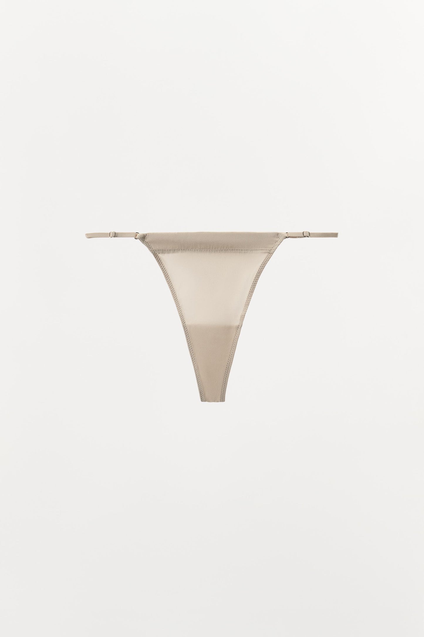 SILK BLEND THONG