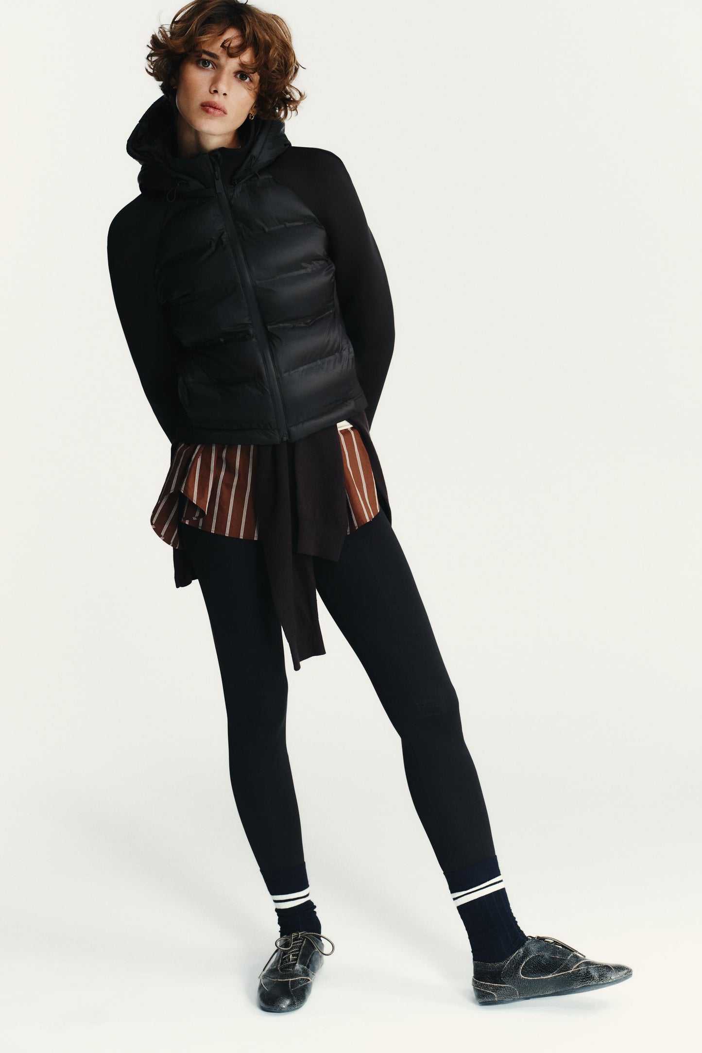 COMBINATION QUILTED JACKET