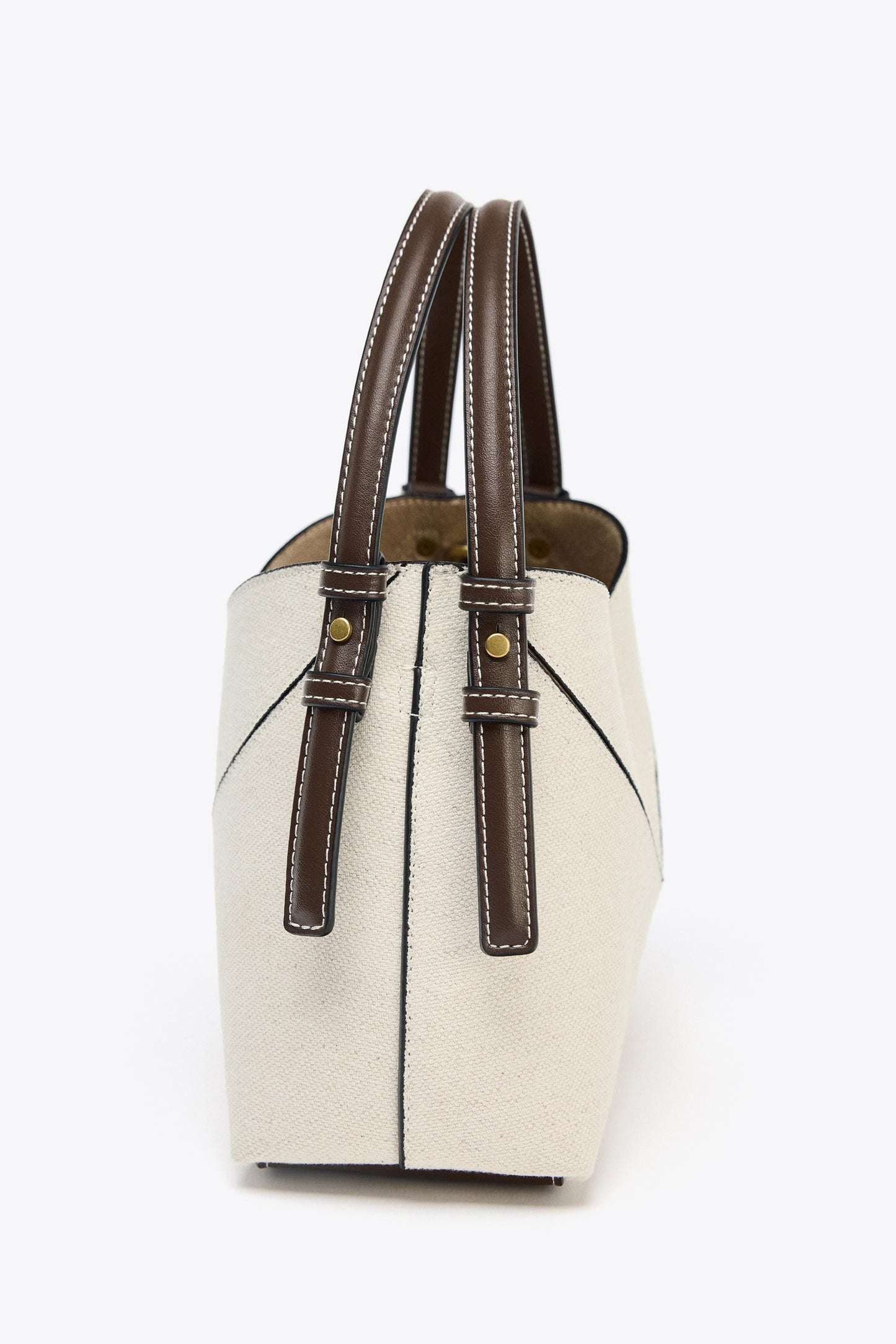 CONTRAST CANVAS MINI SHOPPER