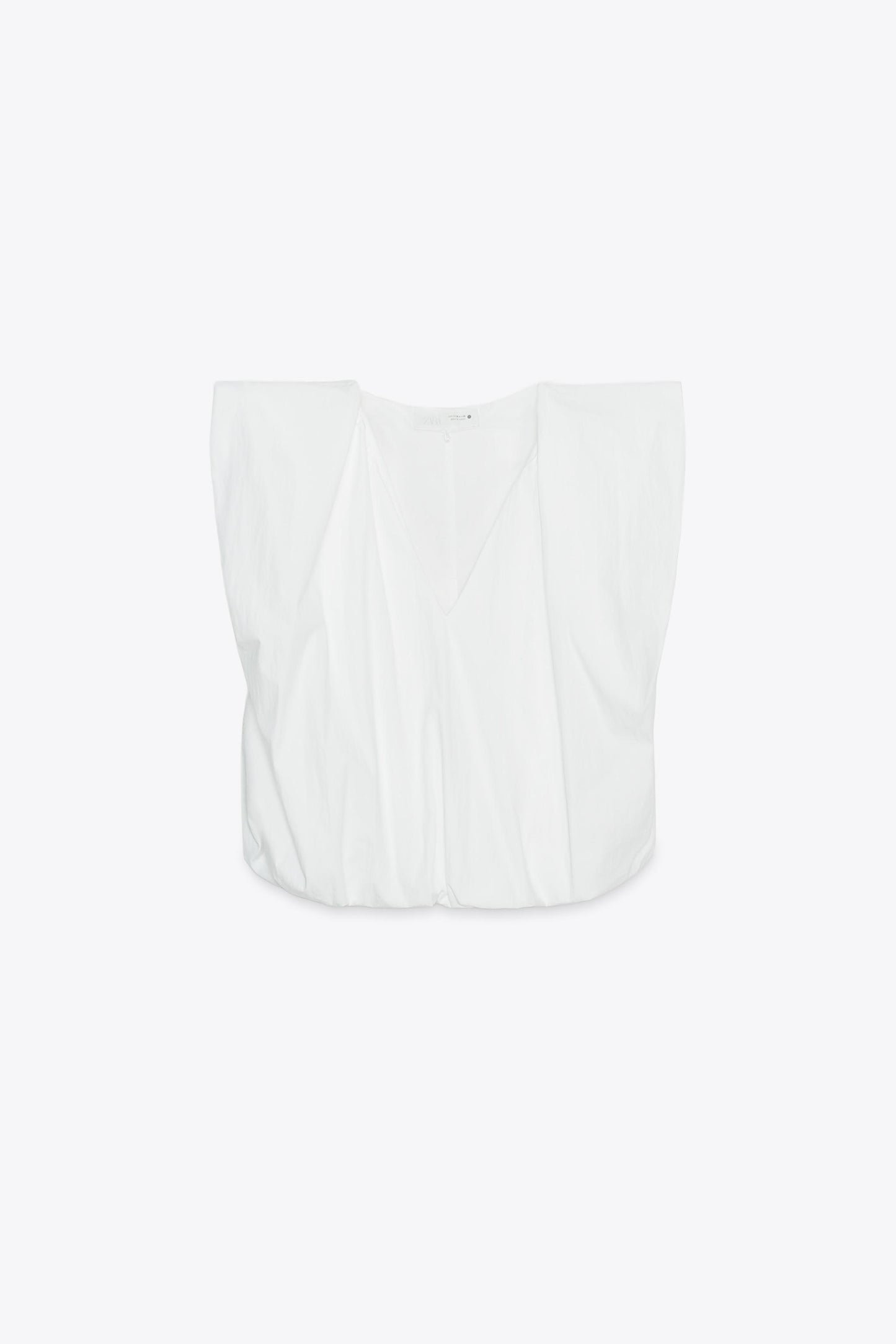 ZW COLLECTION BALLOON POPLIN TOP
