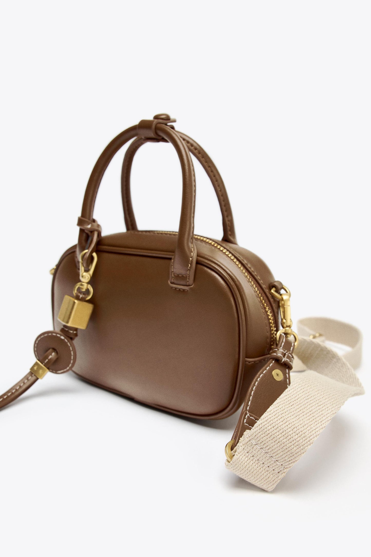 MINI TOPSTITCHED BAG