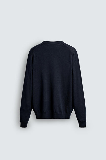 100% WOOL CARDIGAN