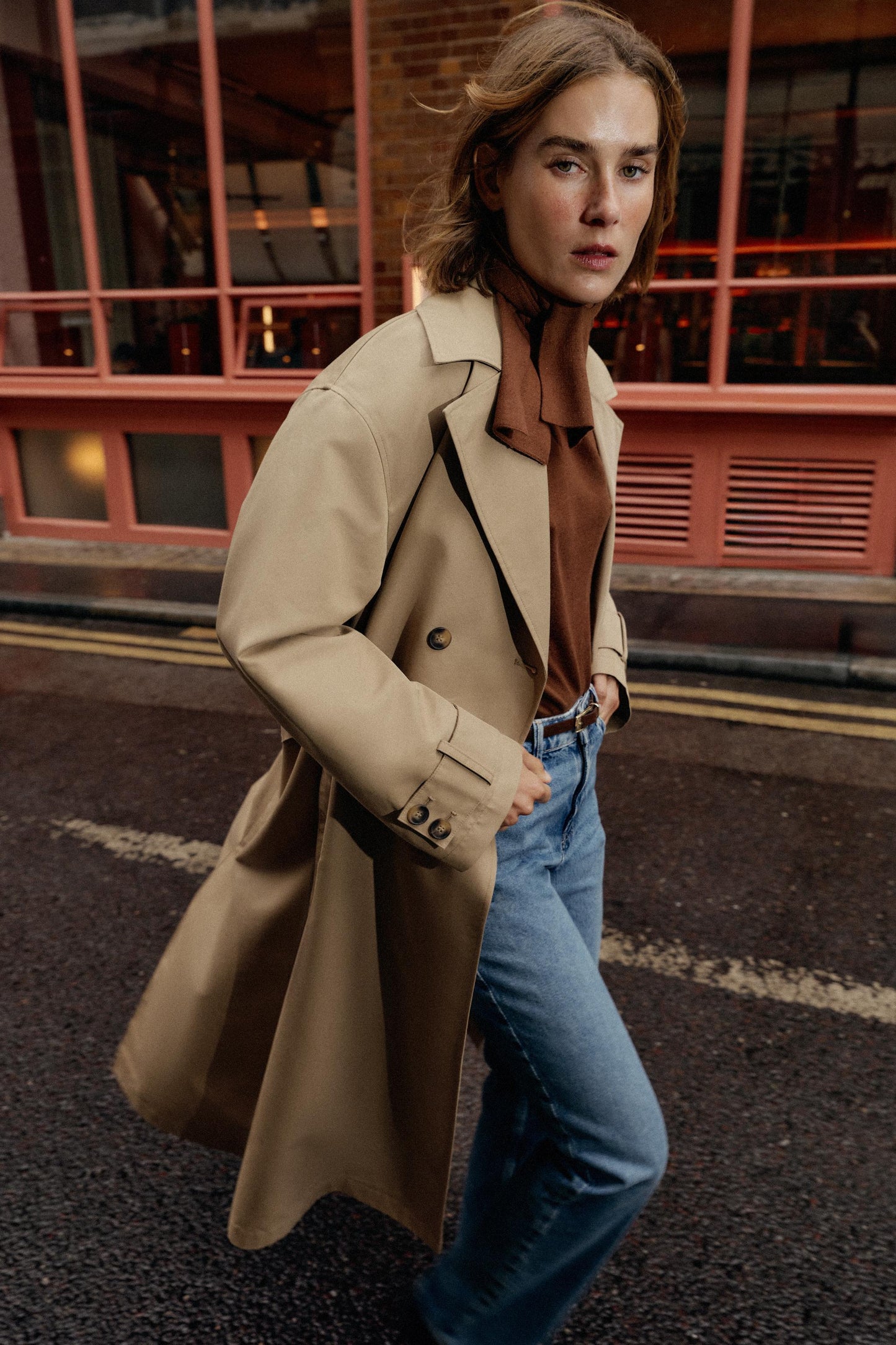 LONG TRENCH COAT