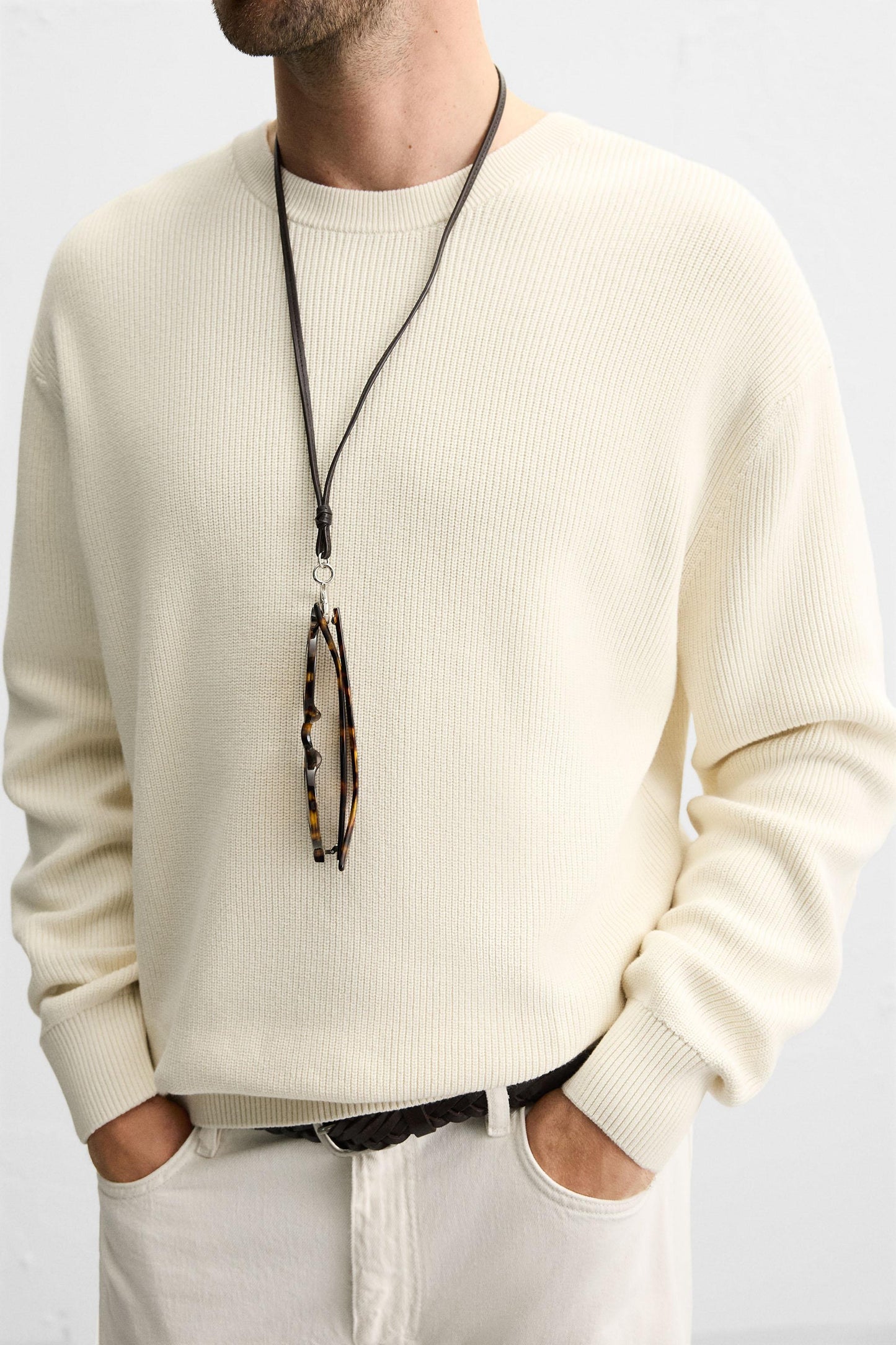 PURL KNIT SWEATER
