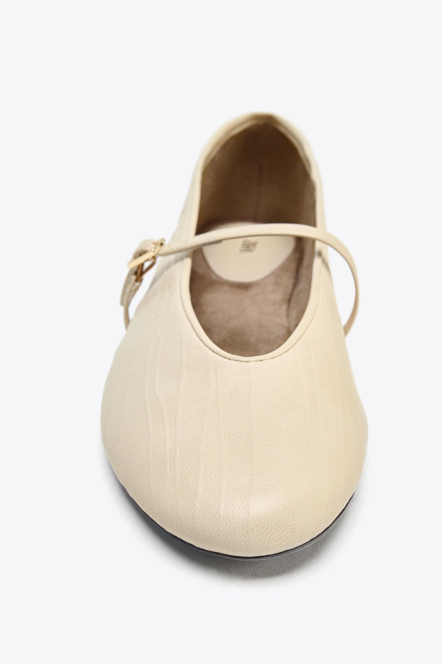 LEATHER BALLET FLATS