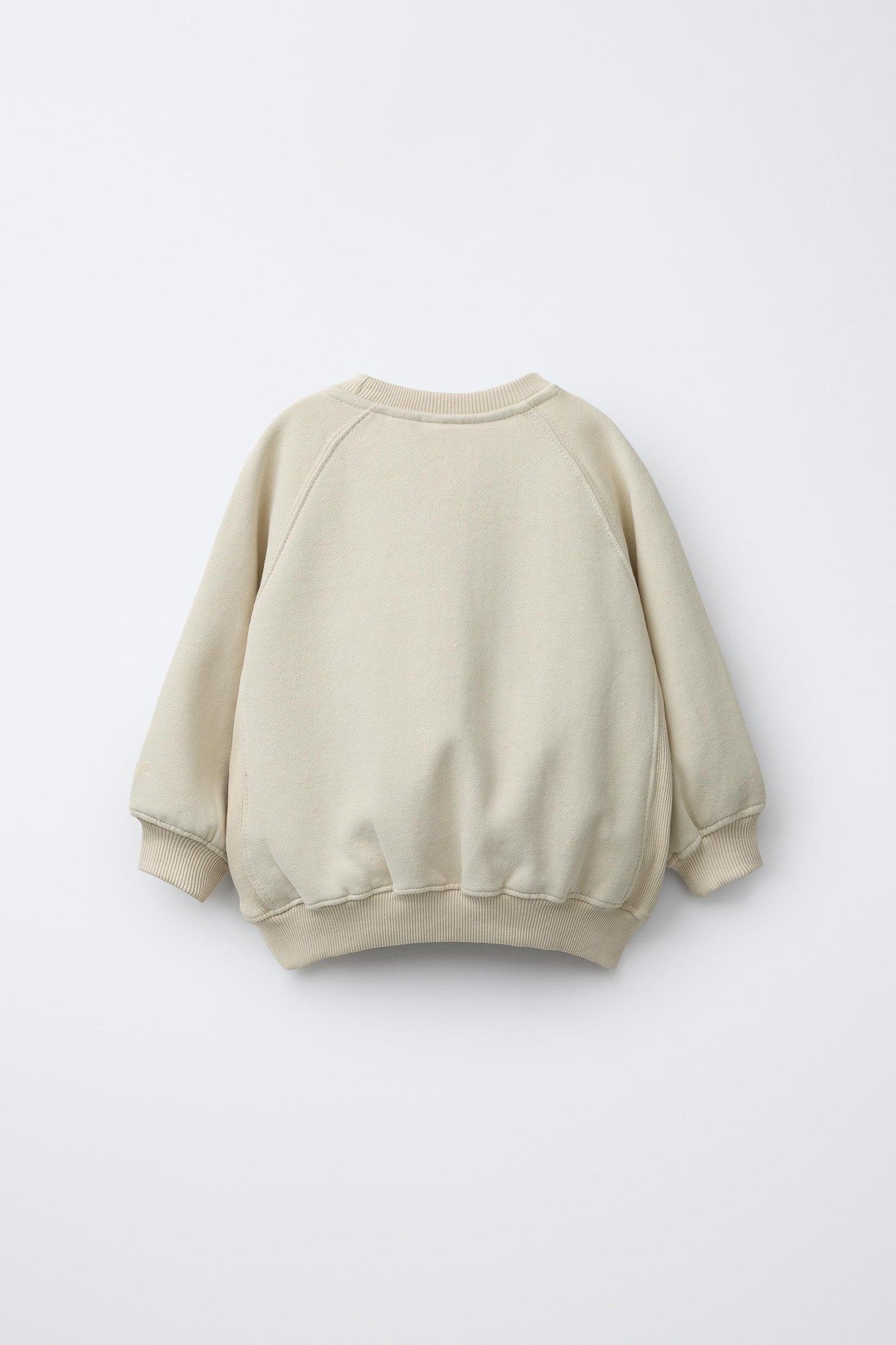 FLOCKED LOGO SWEATSHIRT
