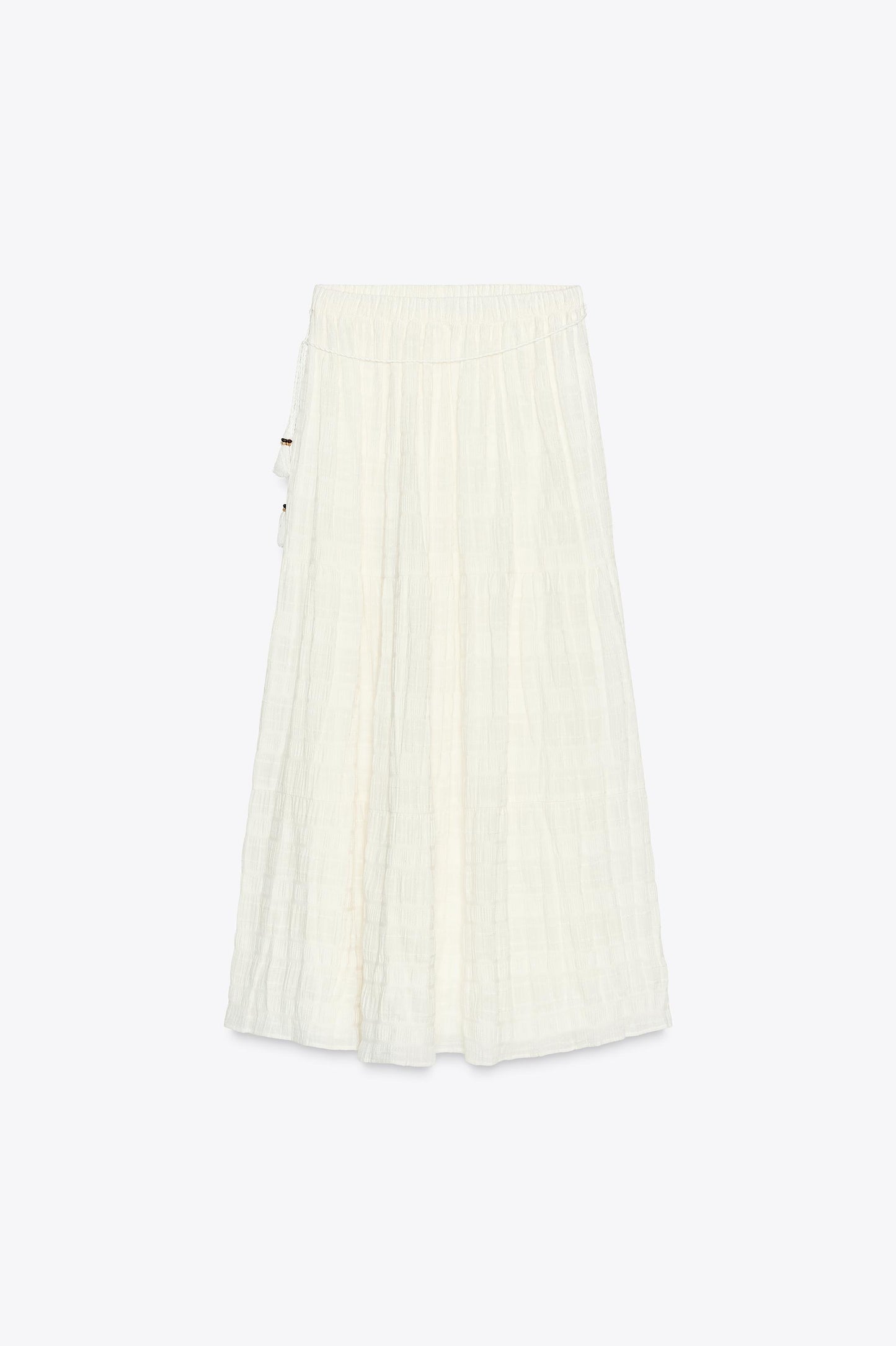 RUSTIC TIERED SKIRT