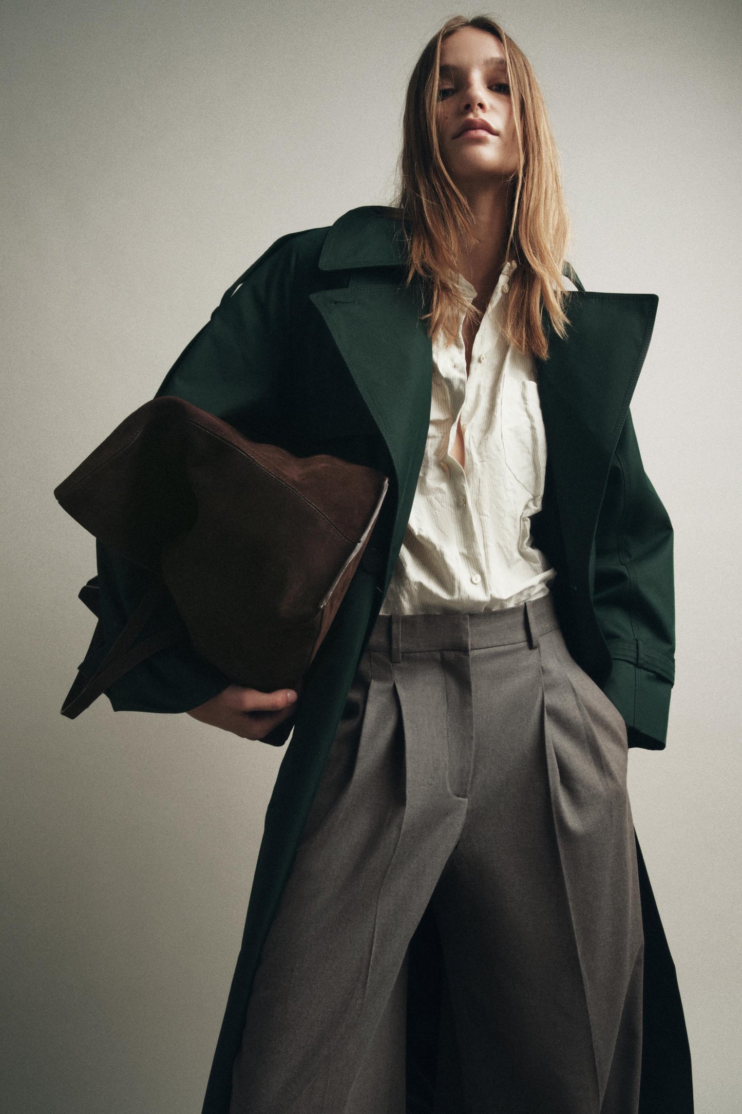 MAXI SUEDE SHOPPER
