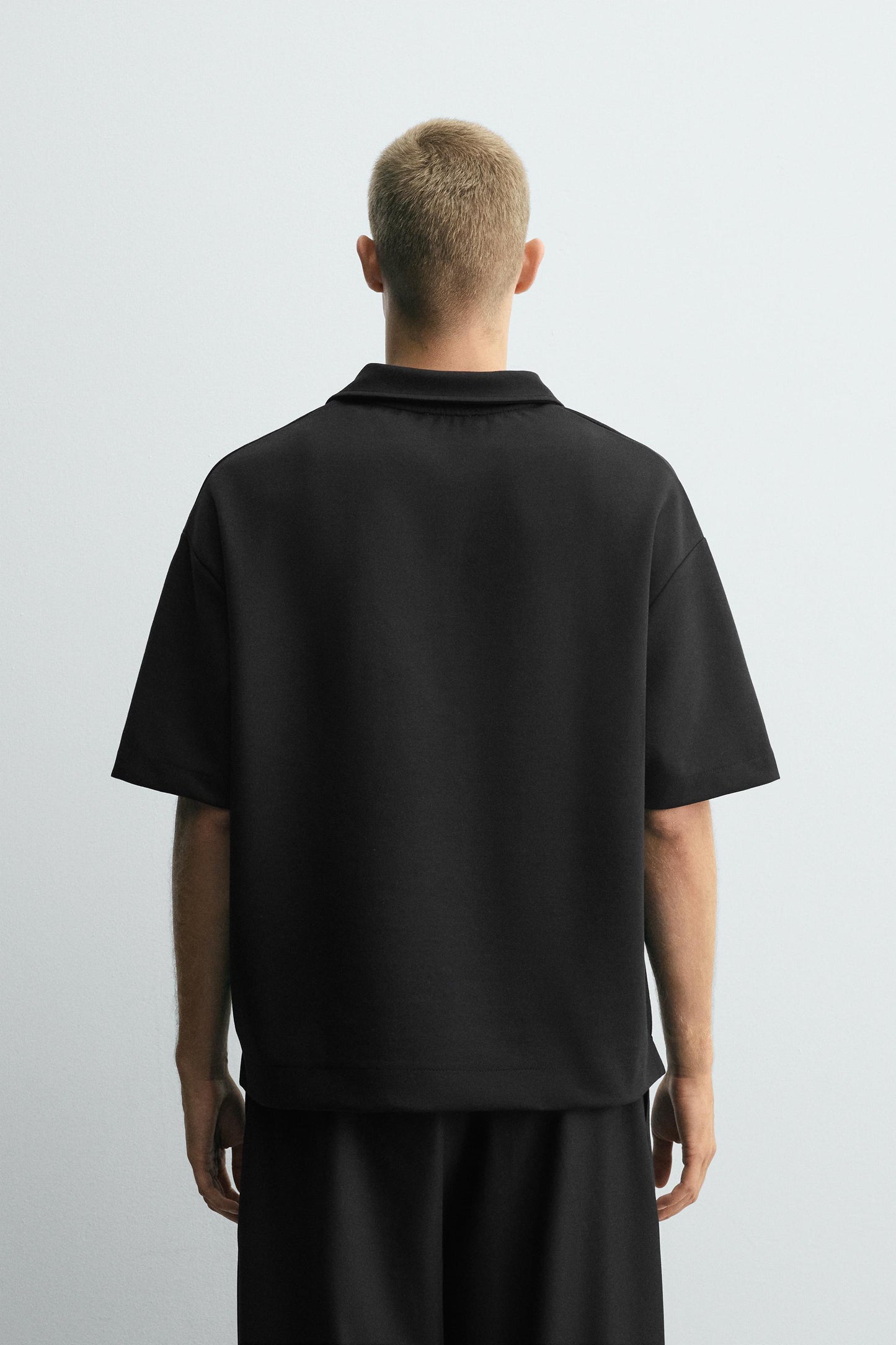 INTERLOCK ZIP POLO SHIRT